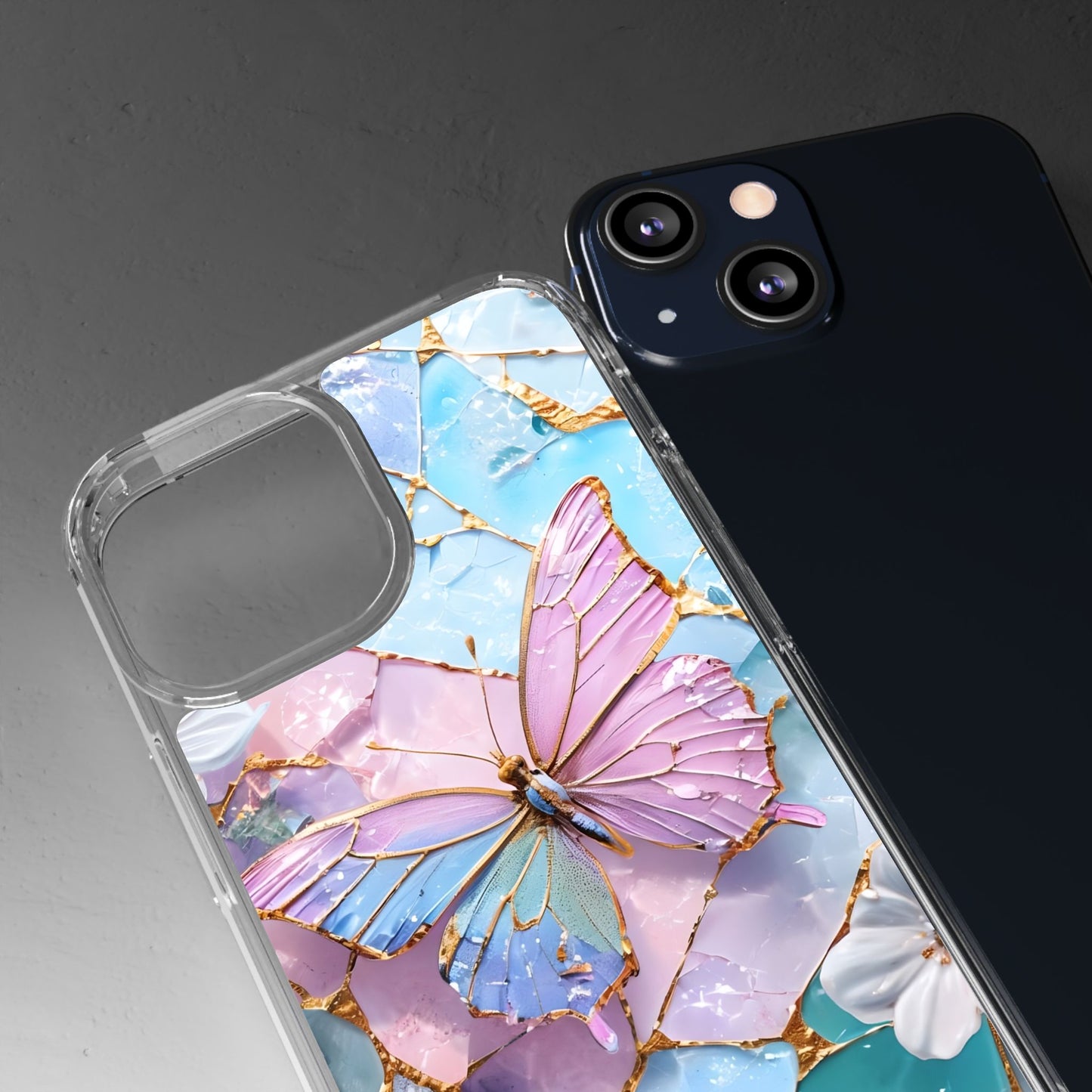 Butterfly-Stained Glass Phone Case
