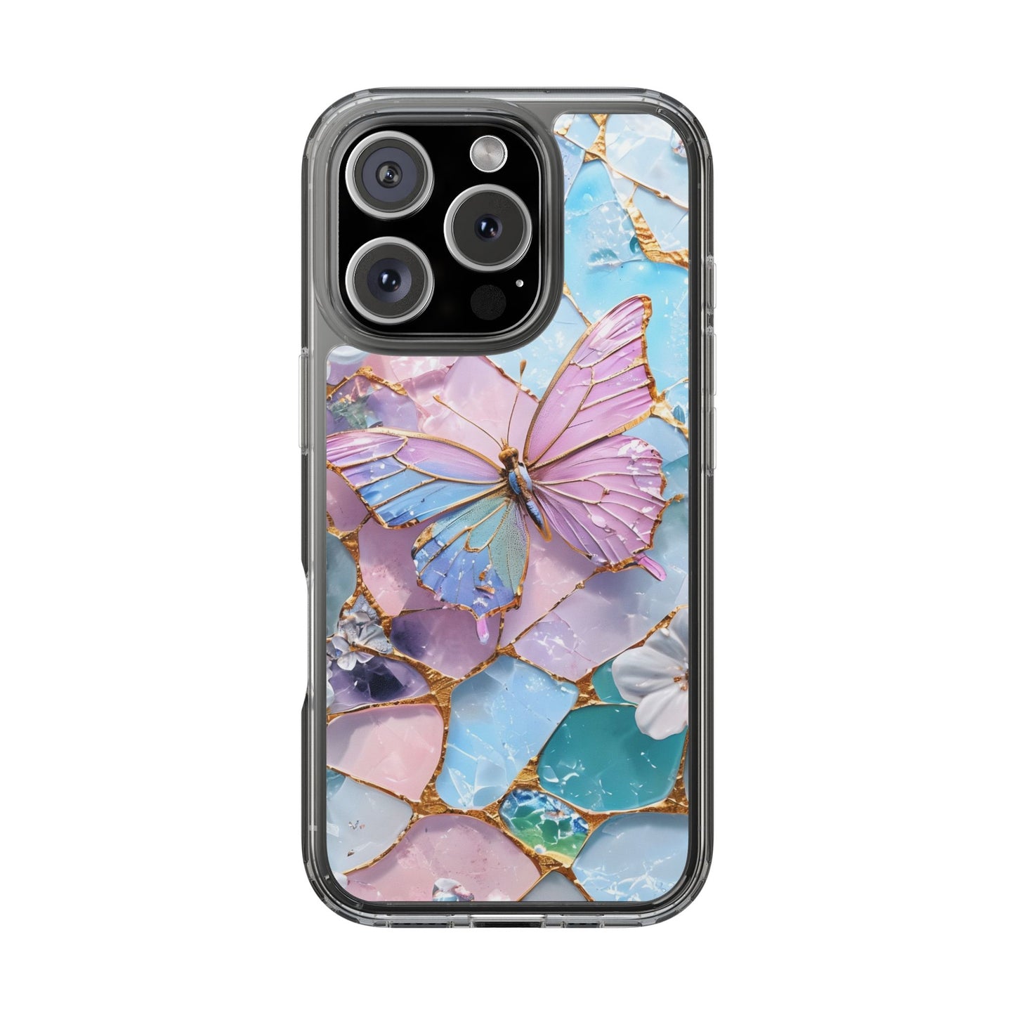 Butterfly-Stained Glass Phone Case