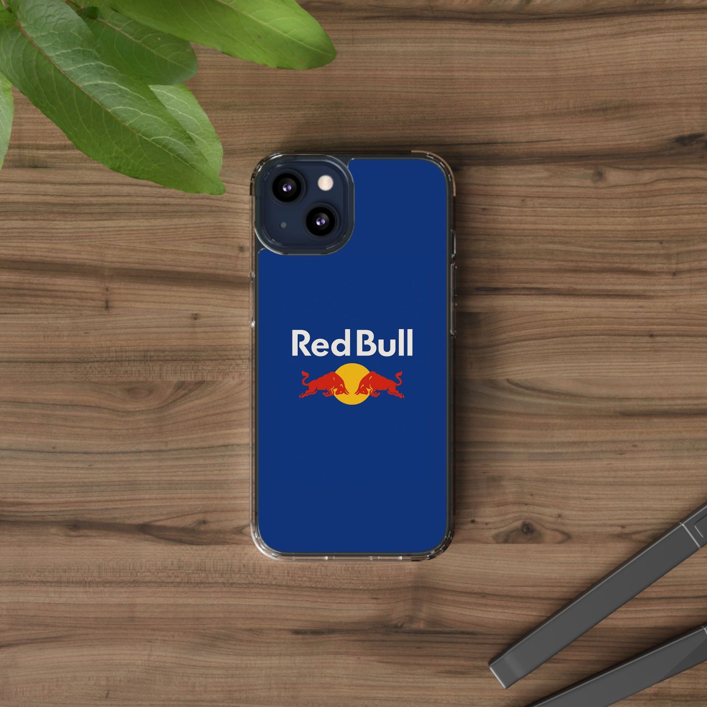 Red Bull Clear Phone Case - Sleek Protection for Fans