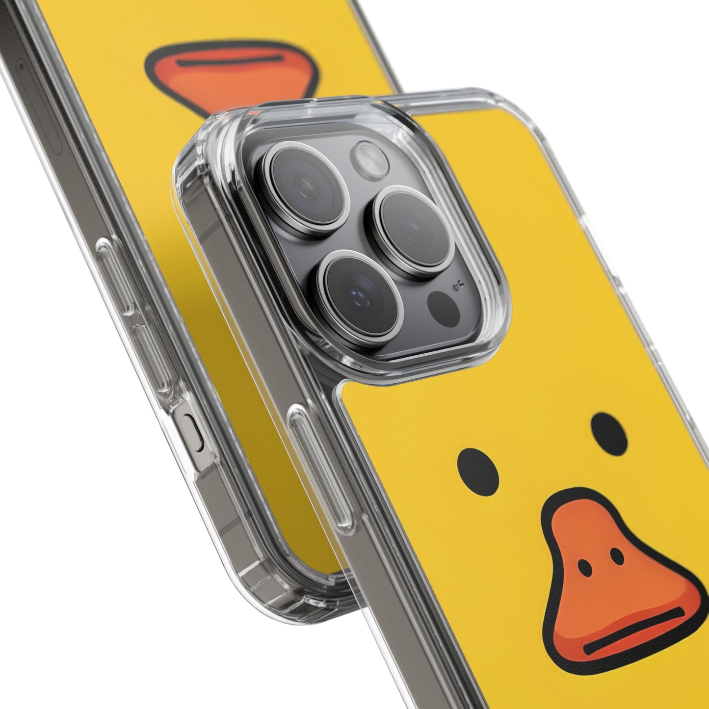 Cute Duck Phone Case – Clear Cases for Animal Lovers