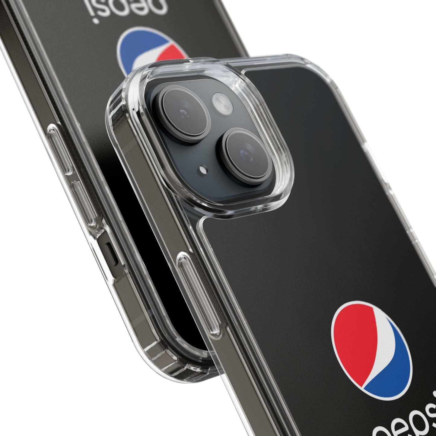 Pepsi Max Clear Phone Case - Sleek Protection for Beverage Lovers
