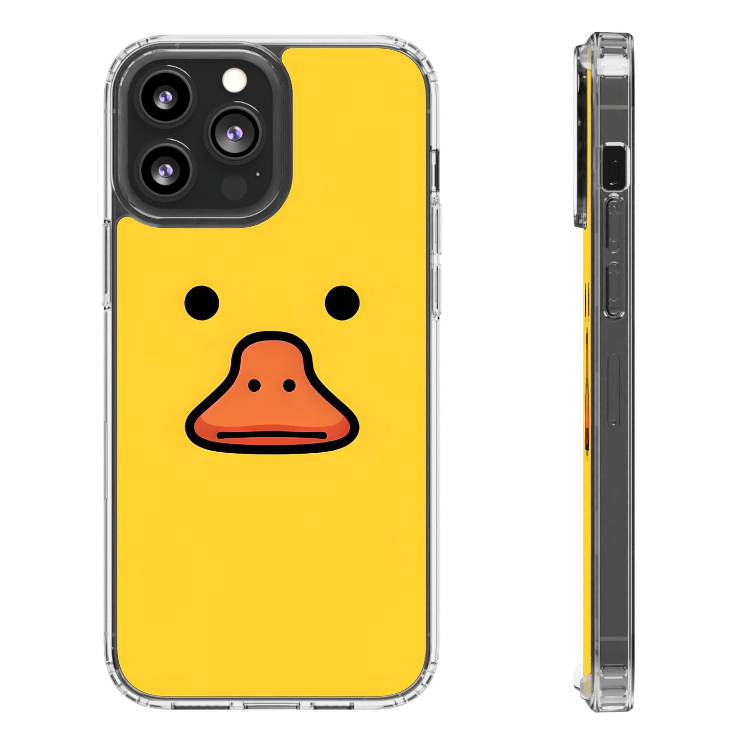 Cute Duck Phone Case – Clear Cases for Animal Lovers