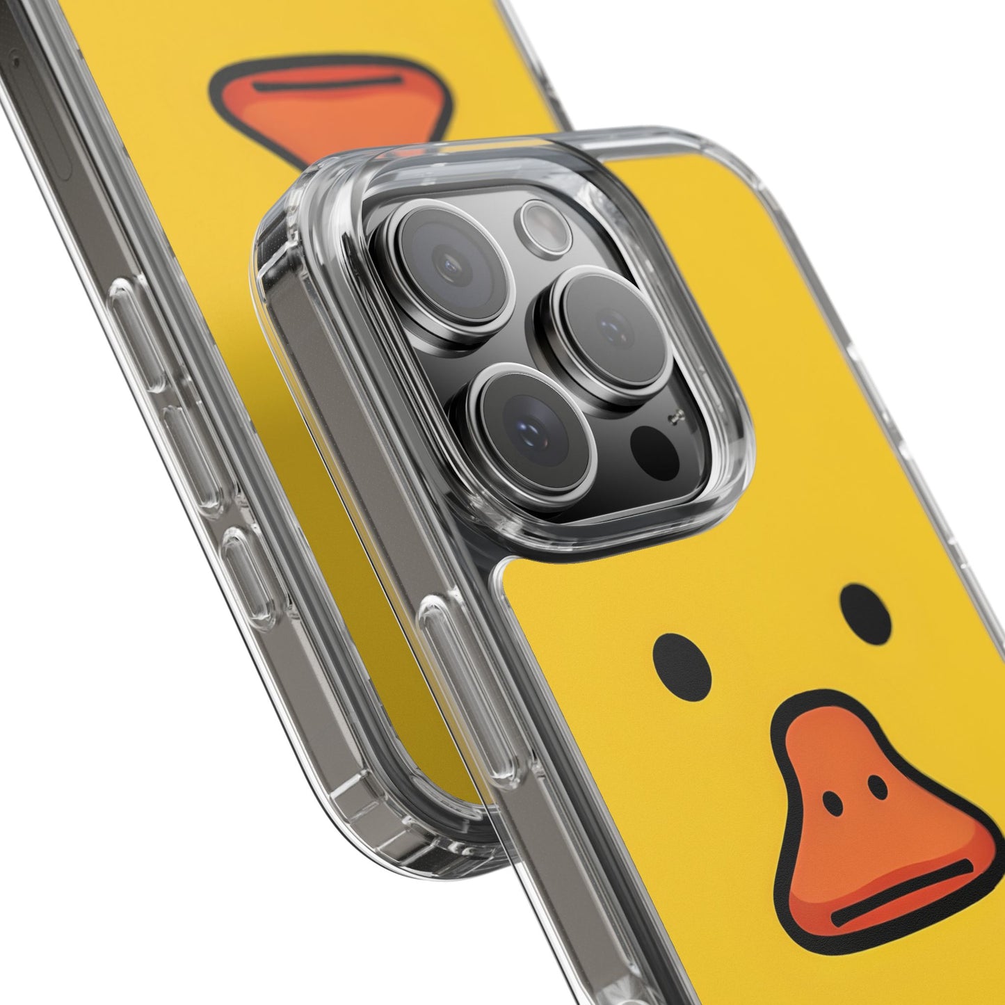 Cute Duck Phone Case – Clear Cases for Animal Lovers
