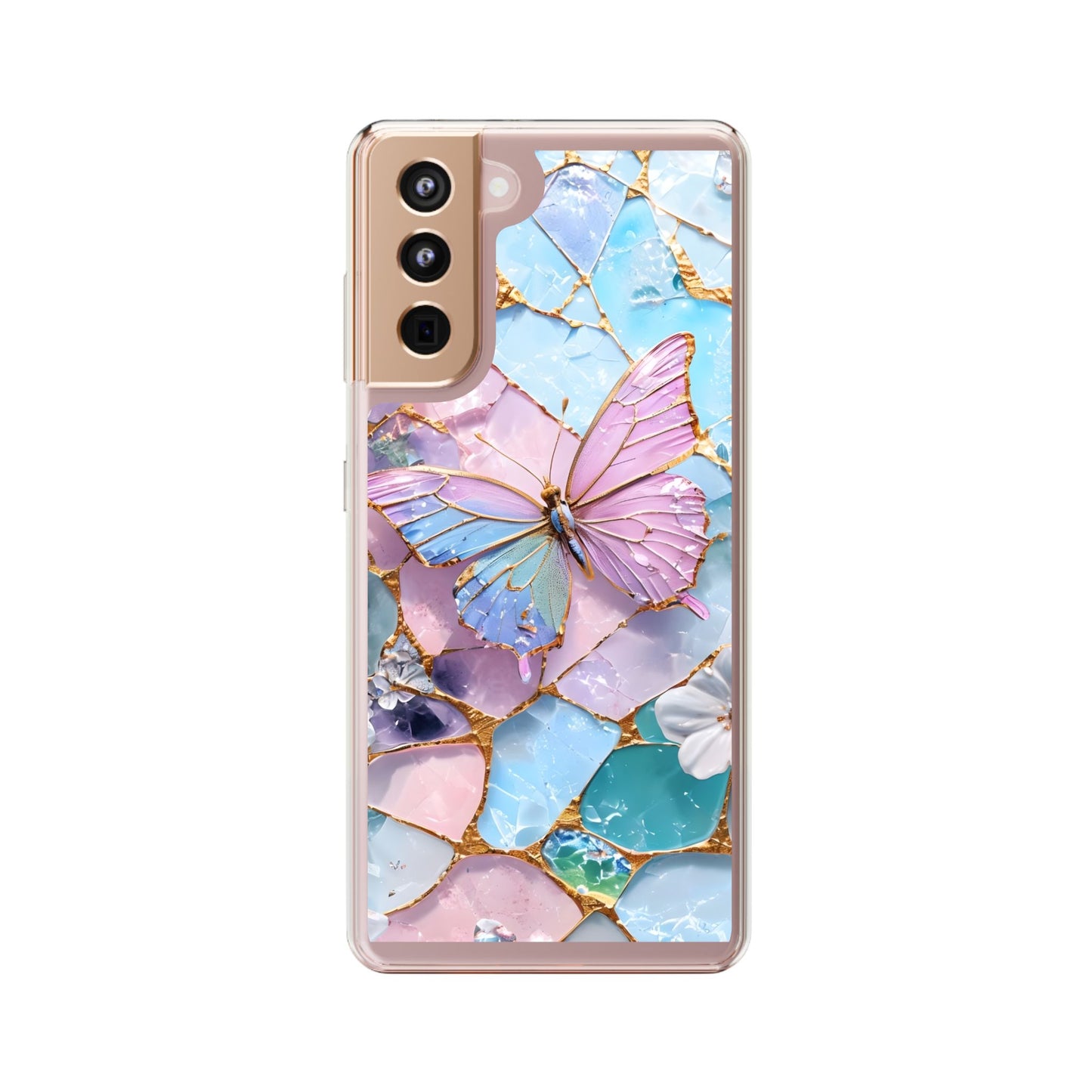 Butterfly-Stained Glass Phone Case