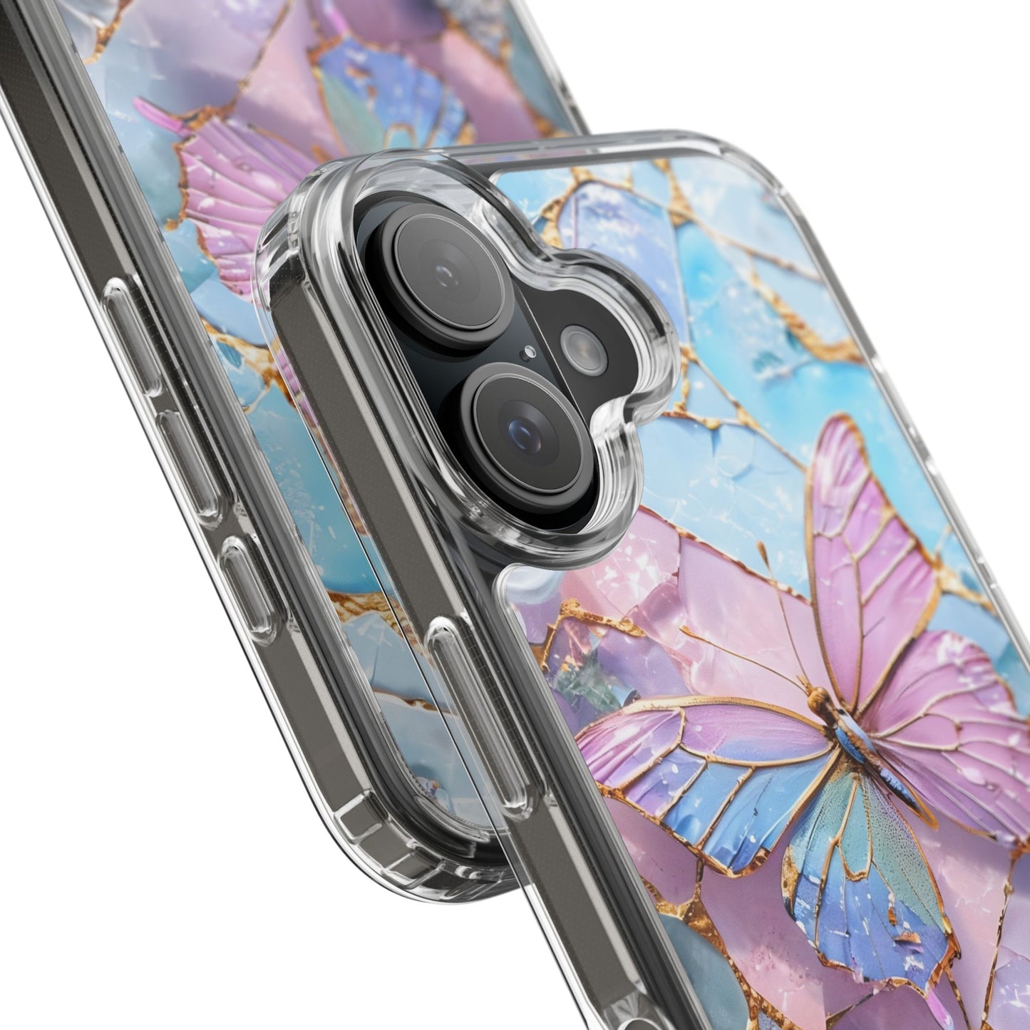 Butterfly-Stained Glass Phone Case