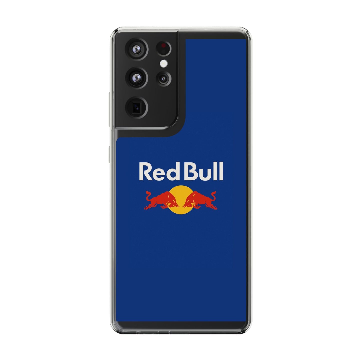 Red Bull Clear Phone Case - Sleek Protection for Fans