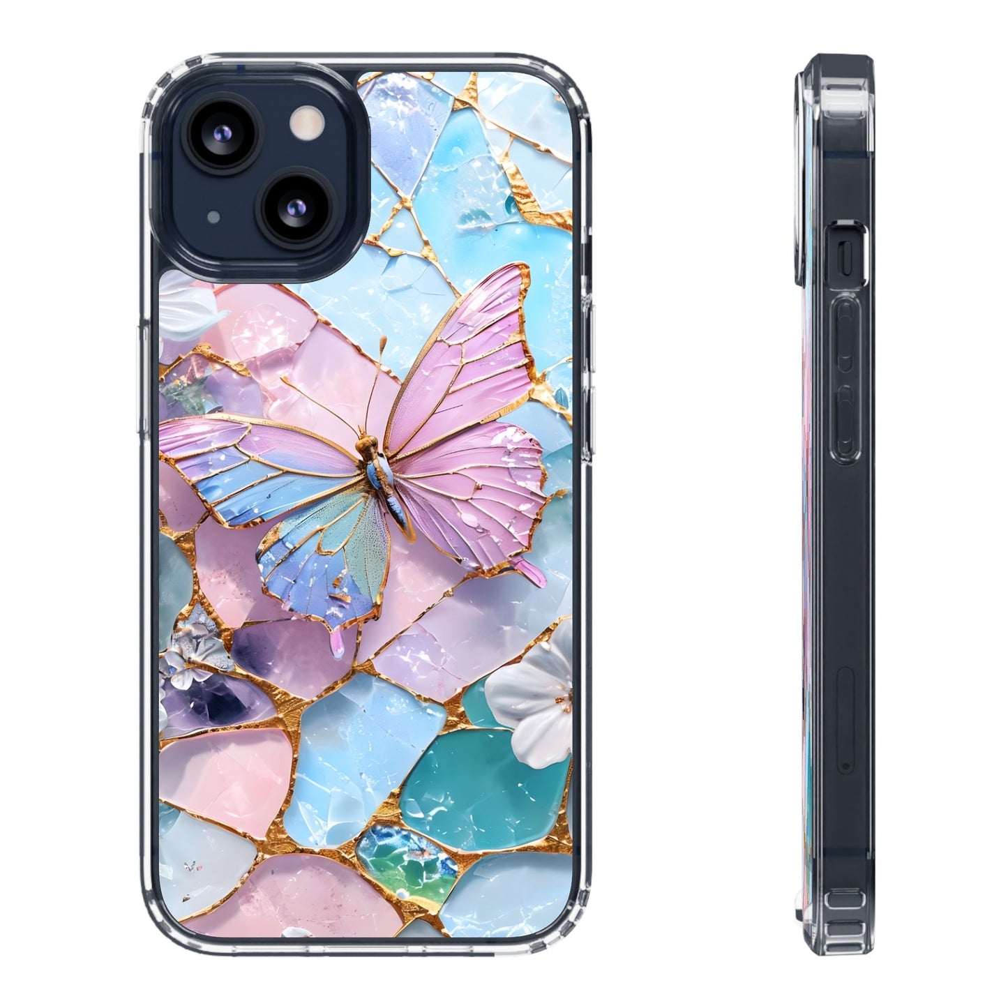 Butterfly-Stained Glass Phone Case