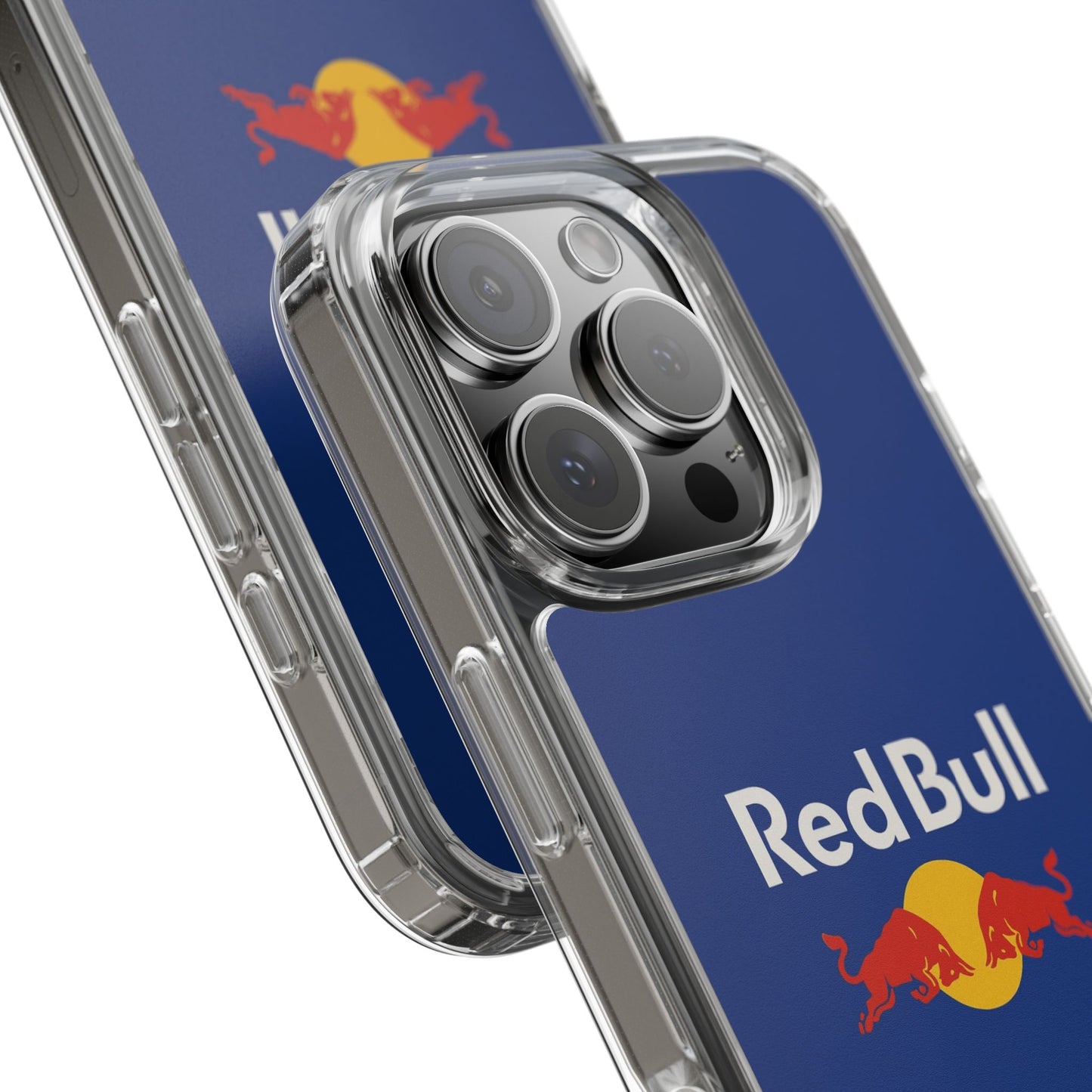 Red Bull Clear Phone Case - Sleek Protection for Fans