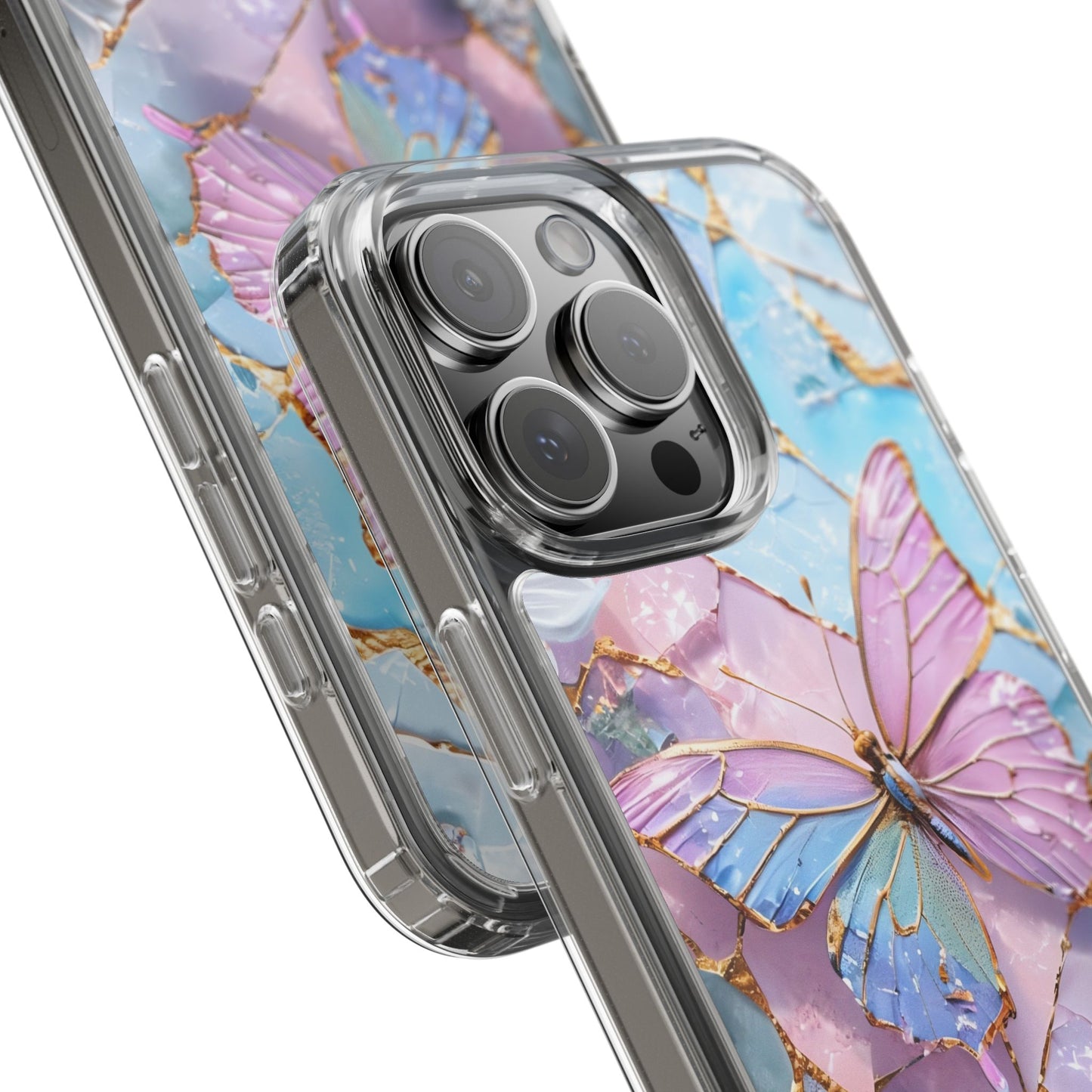 Butterfly-Stained Glass Phone Case