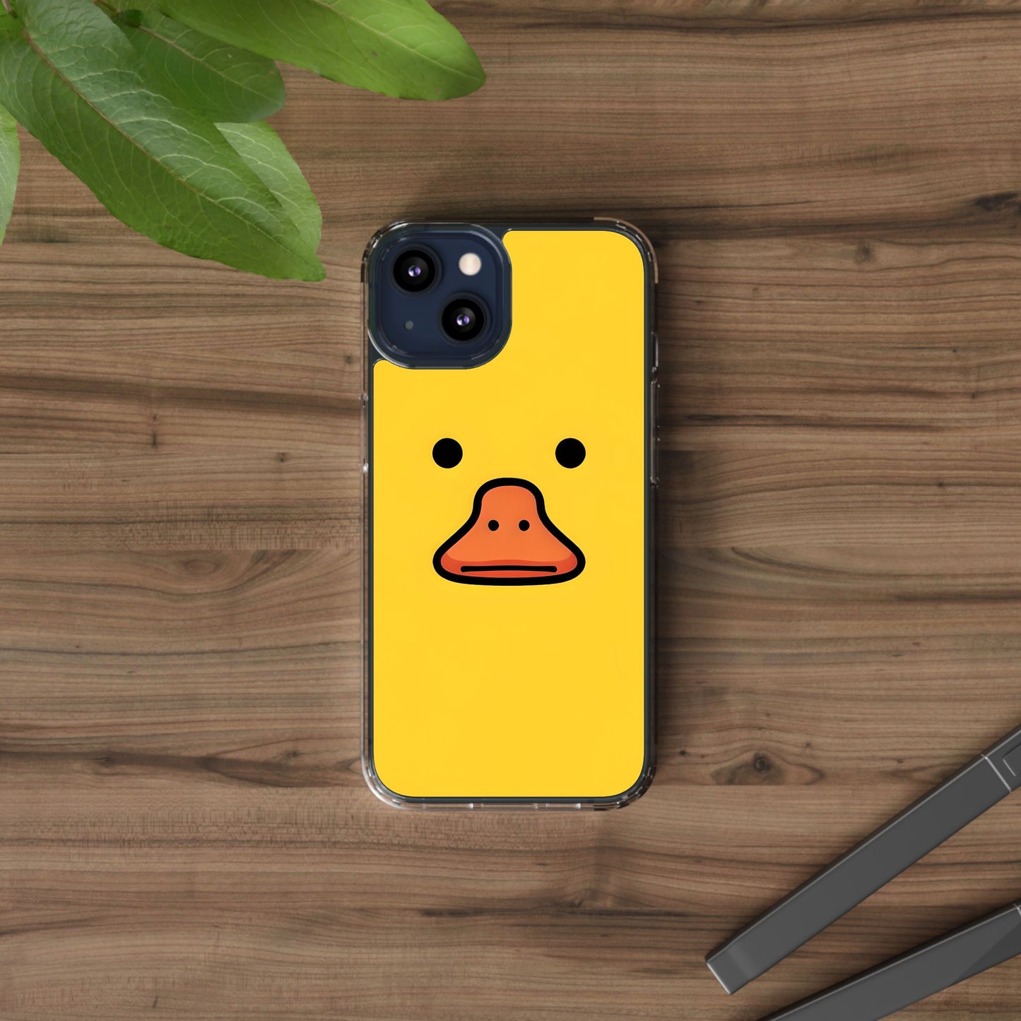 Cute Duck Phone Case – Clear Cases for Animal Lovers