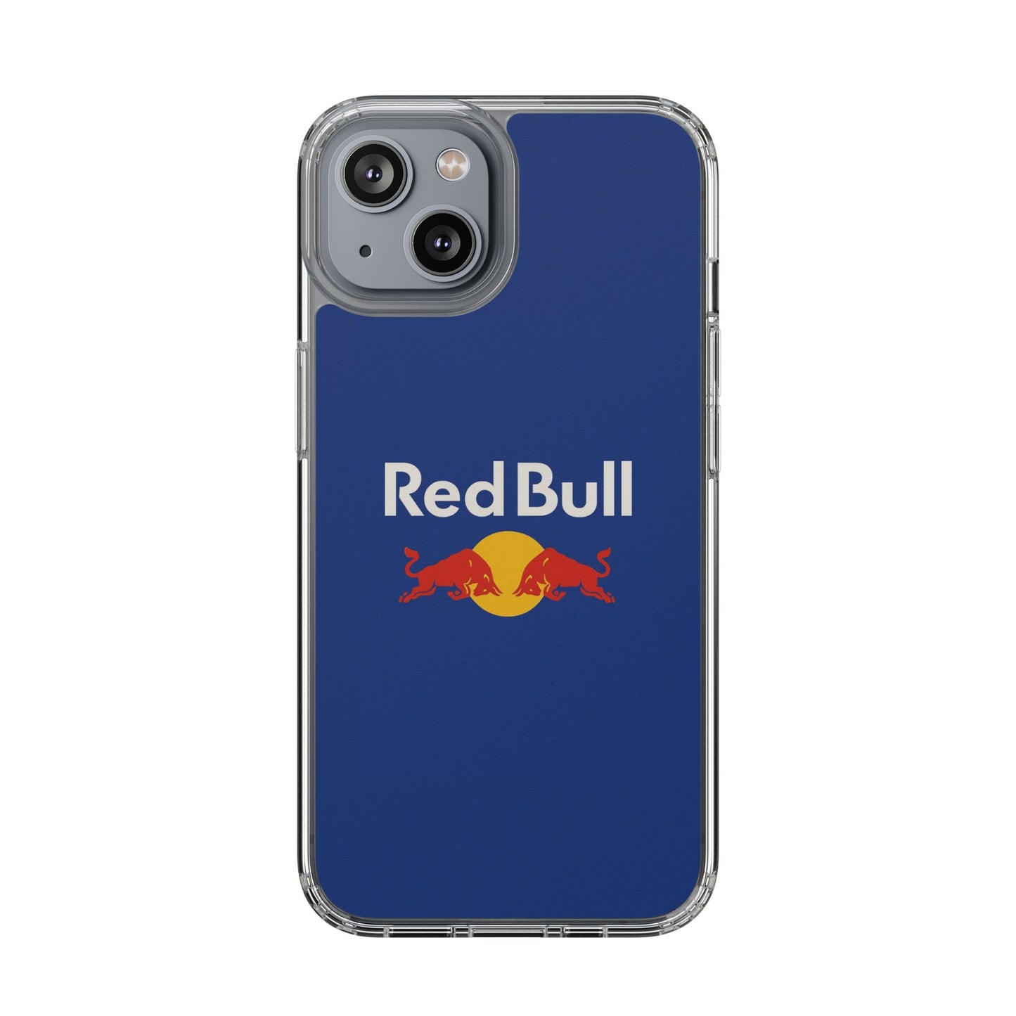 Red Bull Clear Phone Case - Sleek Protection for Fans