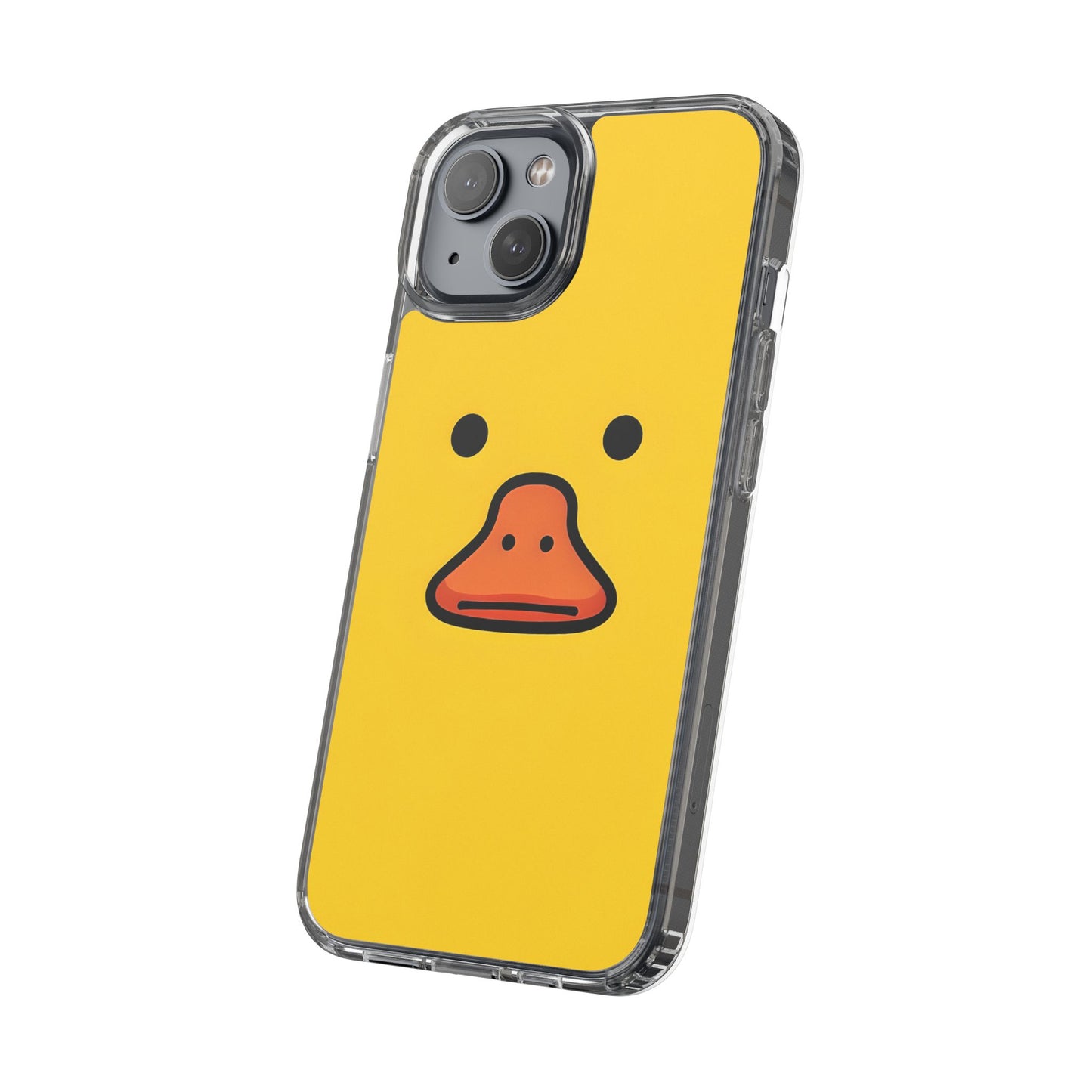 Cute Duck Phone Case – Clear Cases for Animal Lovers