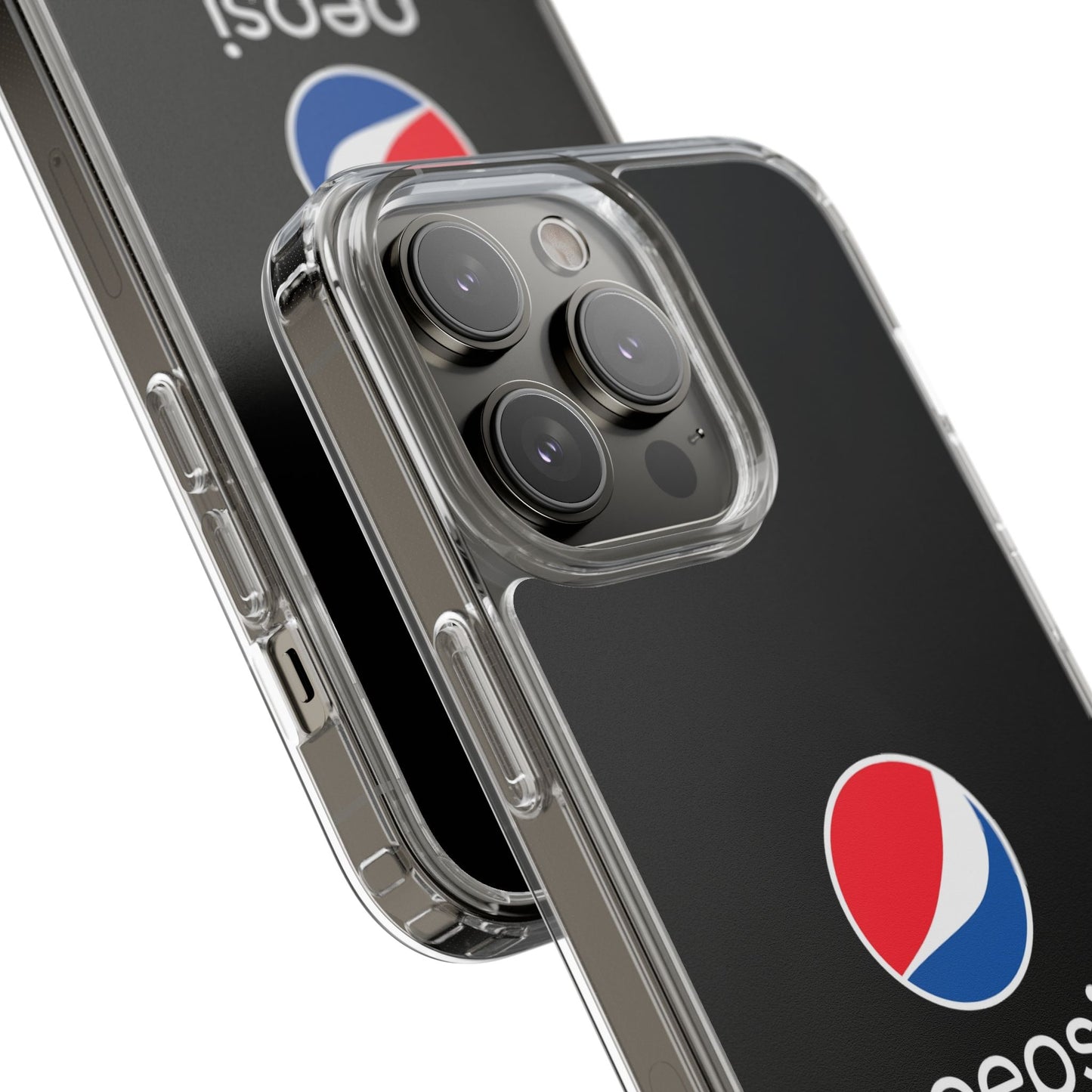 Pepsi Max Clear Phone Case - Sleek Protection for Beverage Lovers