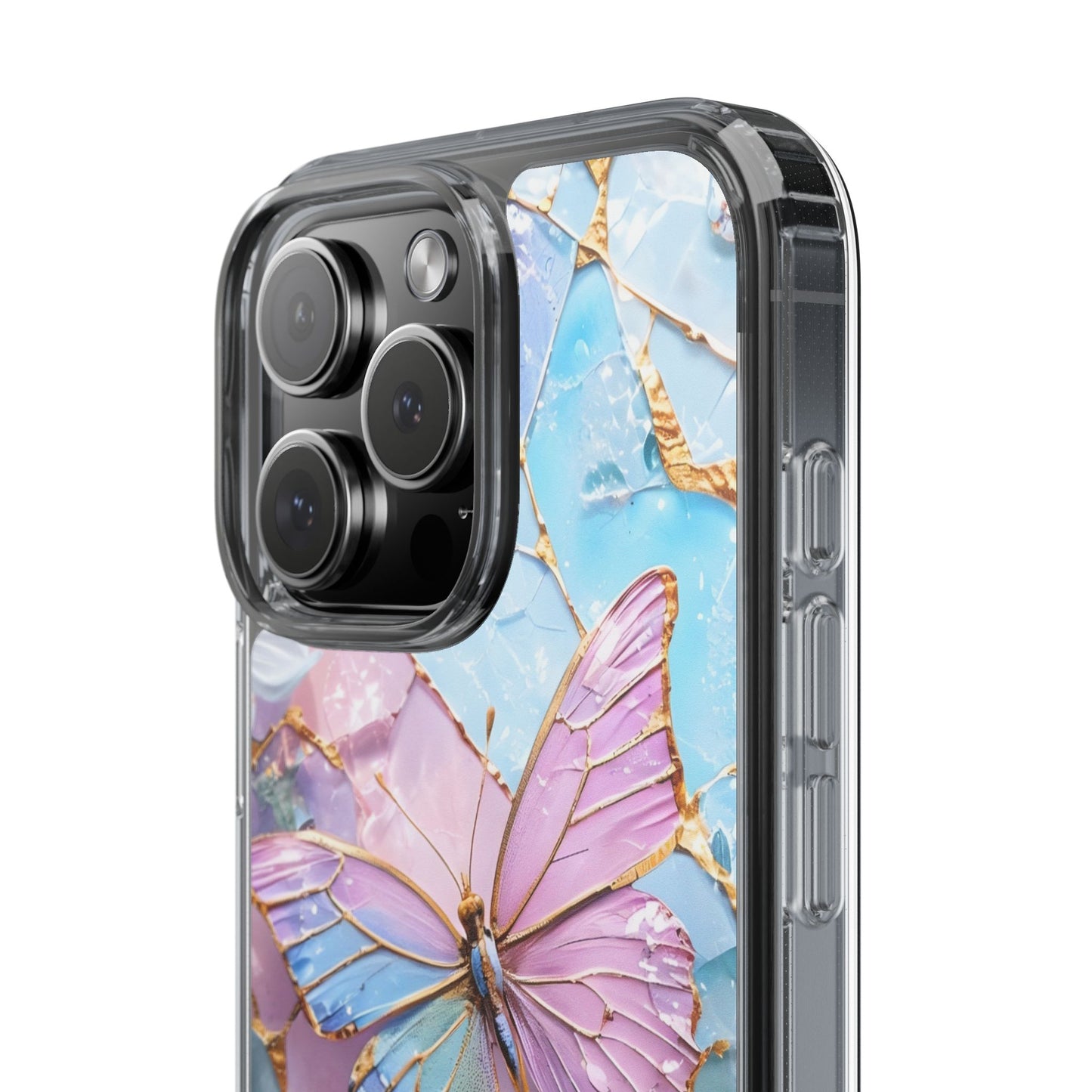Butterfly-Stained Glass Phone Case