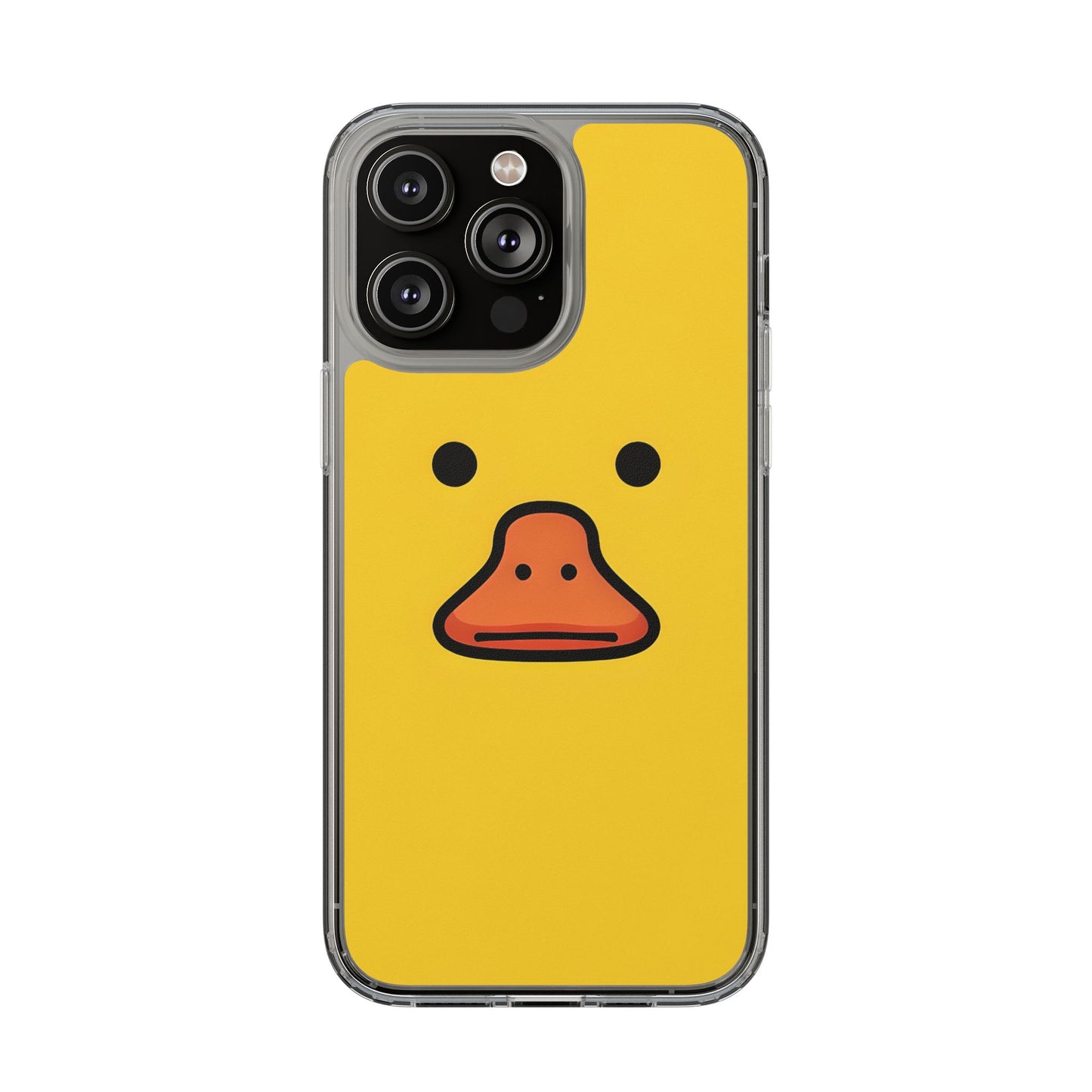 Cute Duck Phone Case – Clear Cases for Animal Lovers