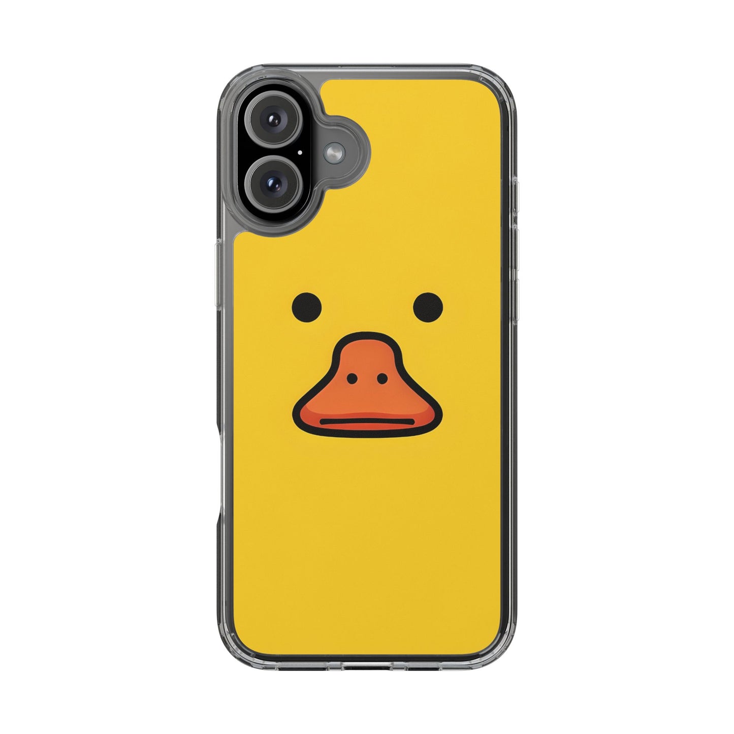 Cute Duck Phone Case – Clear Cases for Animal Lovers
