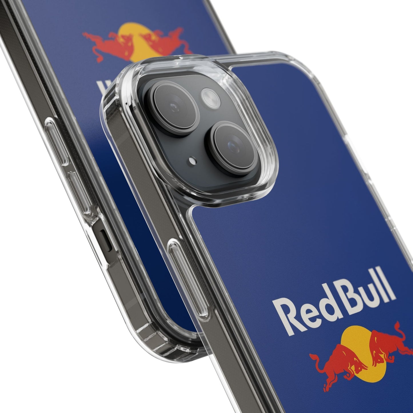 Red Bull Clear Phone Case - Sleek Protection for Fans