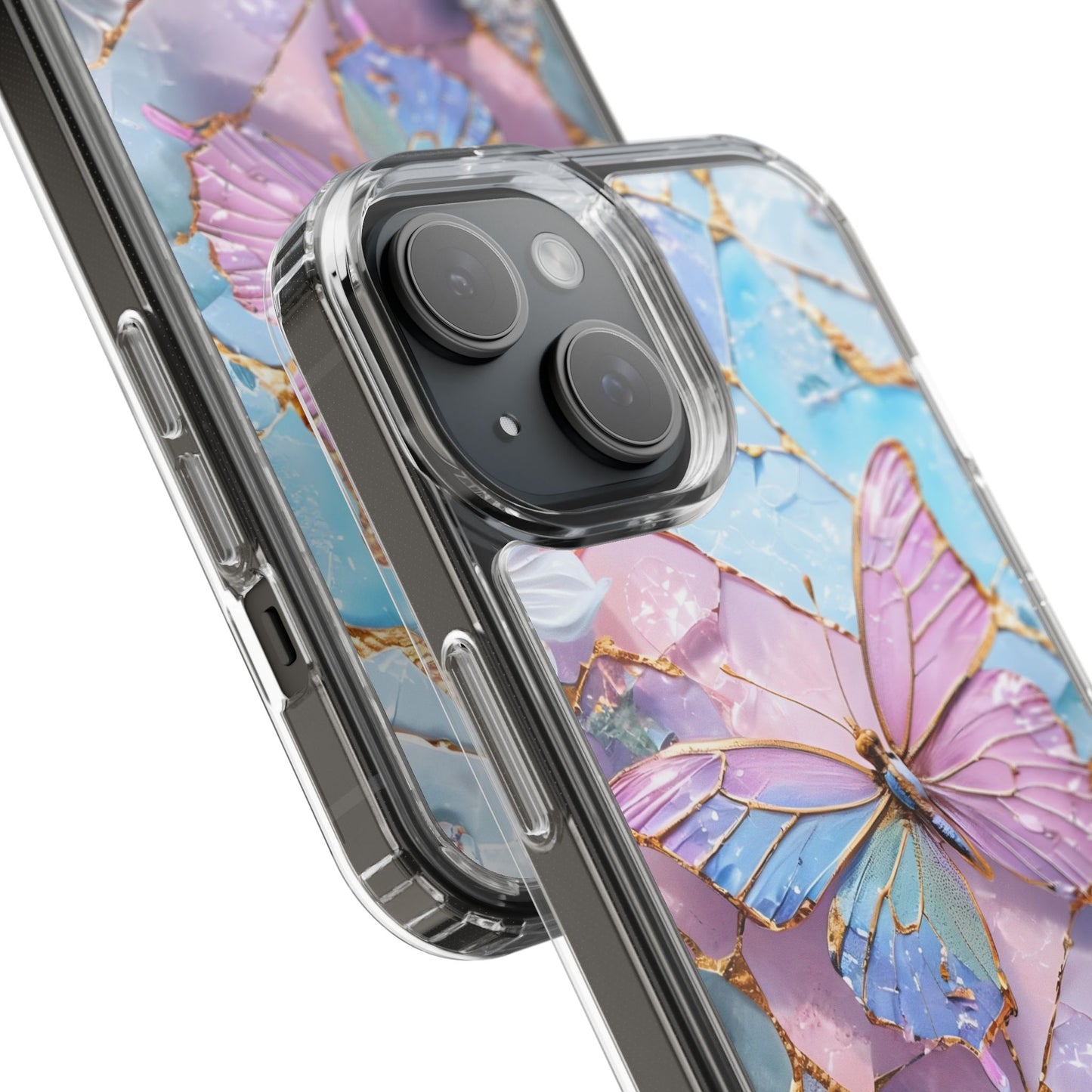 Butterfly-Stained Glass Phone Case