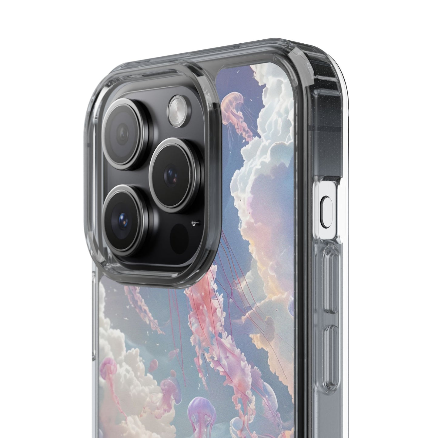 Dreamy Jellyfish Clear Phone Case - Aesthetic Ocean Design
