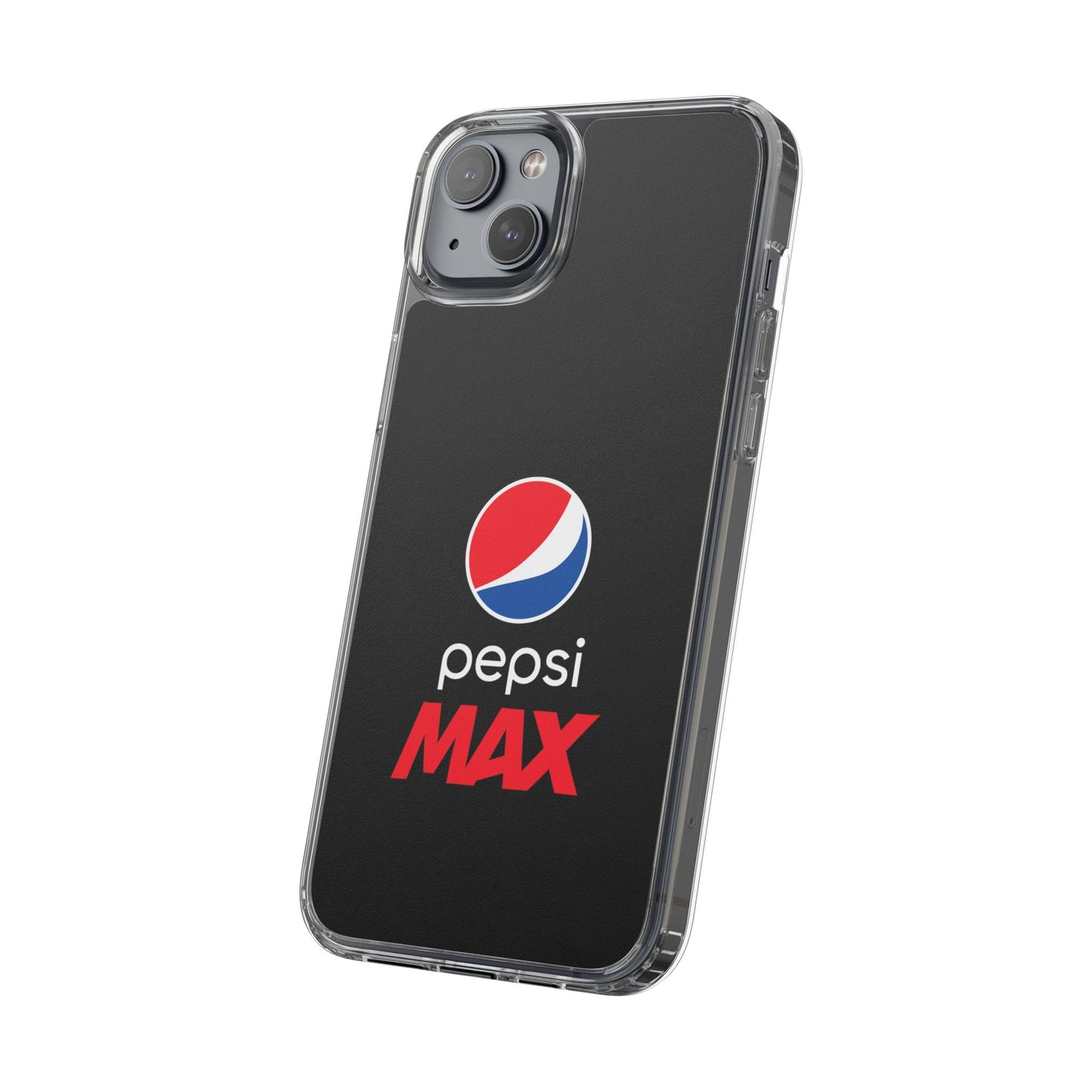 Pepsi Max Clear Phone Case - Sleek Protection for Beverage Lovers