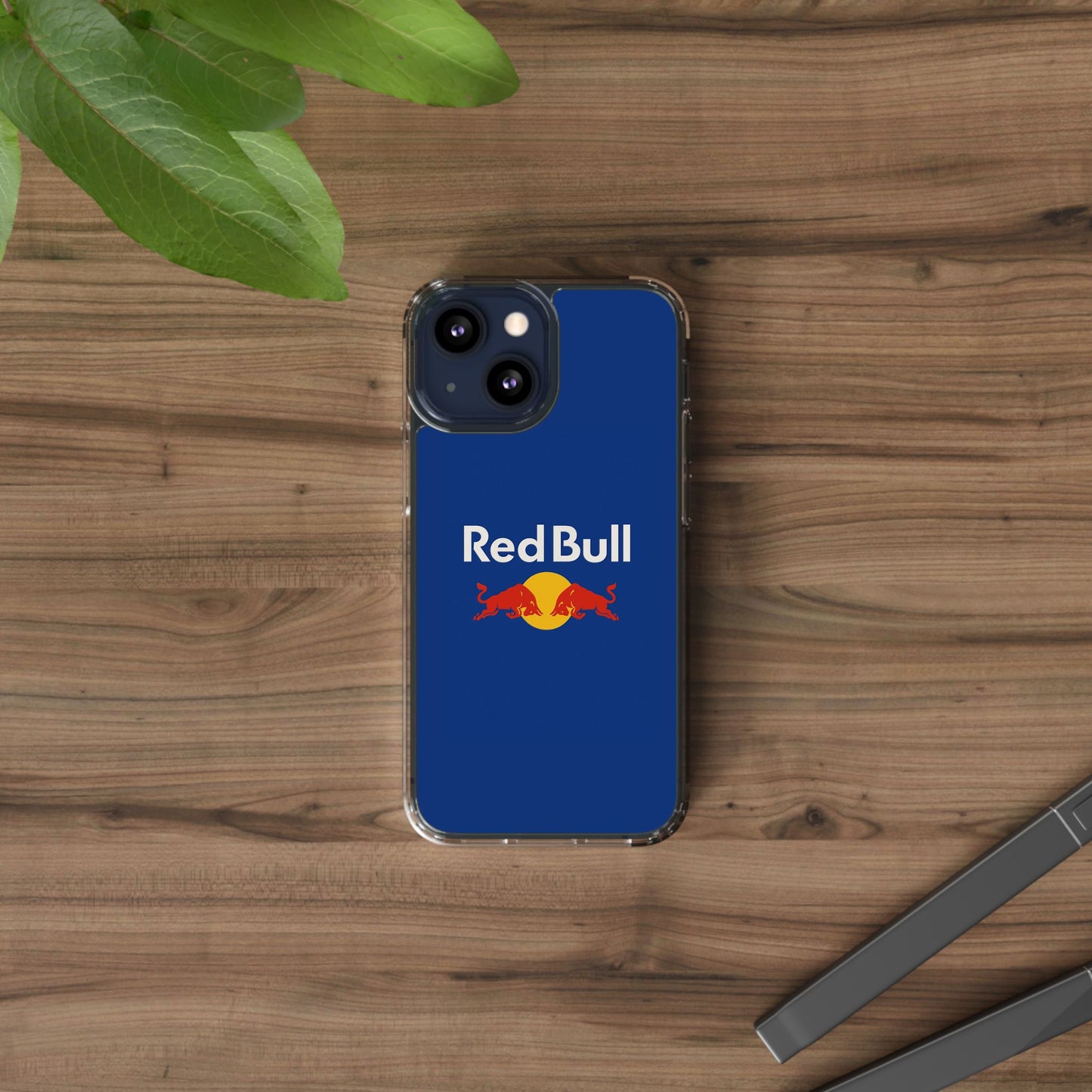Red Bull Clear Phone Case - Sleek Protection for Fans