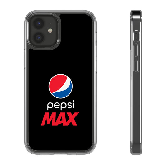 Pepsi Max Clear Phone Case - Sleek Protection for Beverage Lovers
