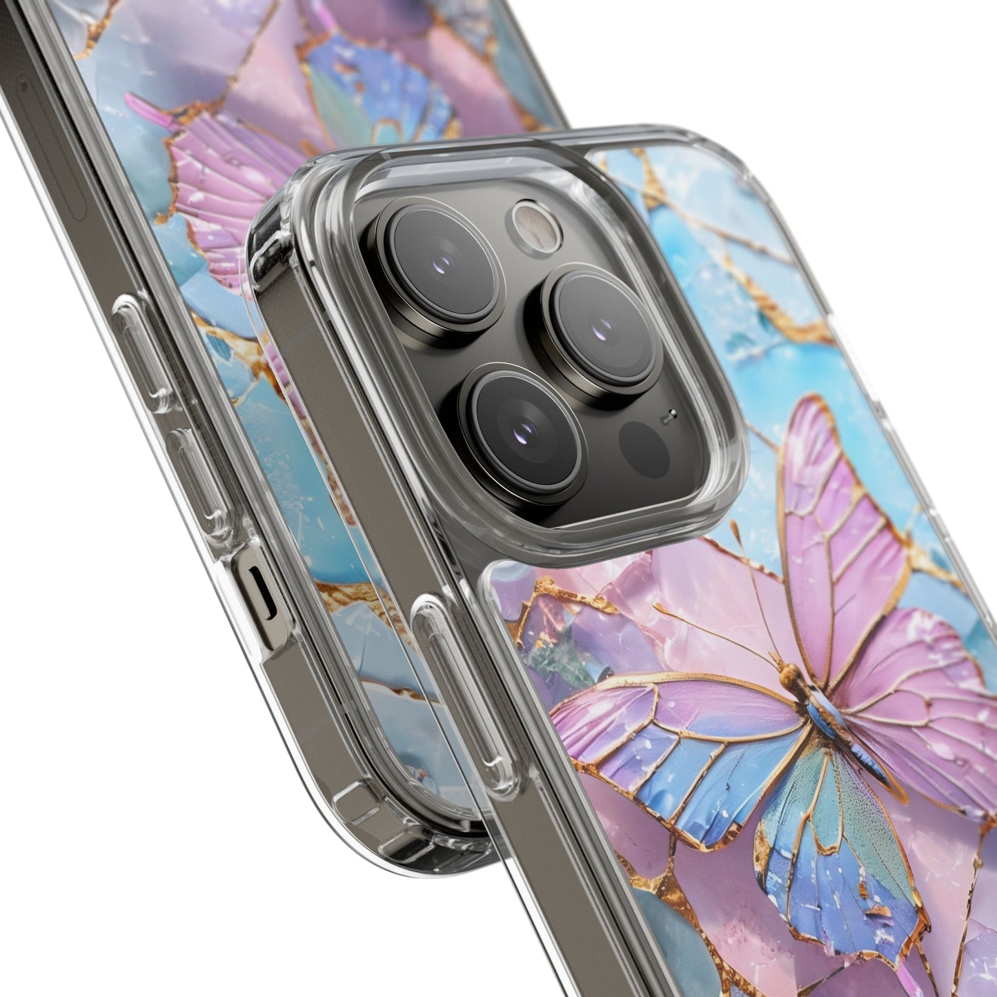 Butterfly-Stained Glass Phone Case