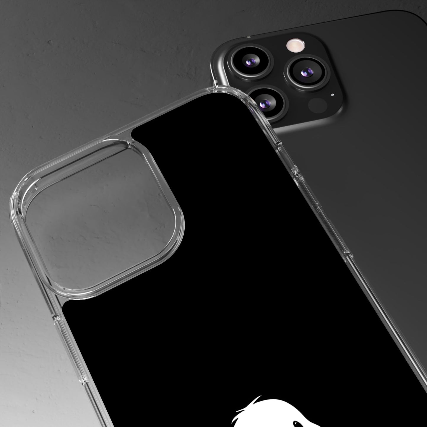 Cute Duck Clear Phone Case - Fun Animal Design for iPhone