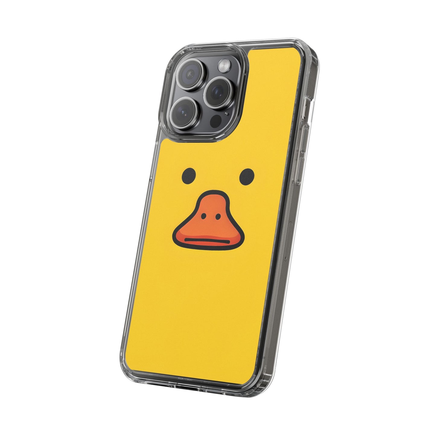 Cute Duck Phone Case – Clear Cases for Animal Lovers