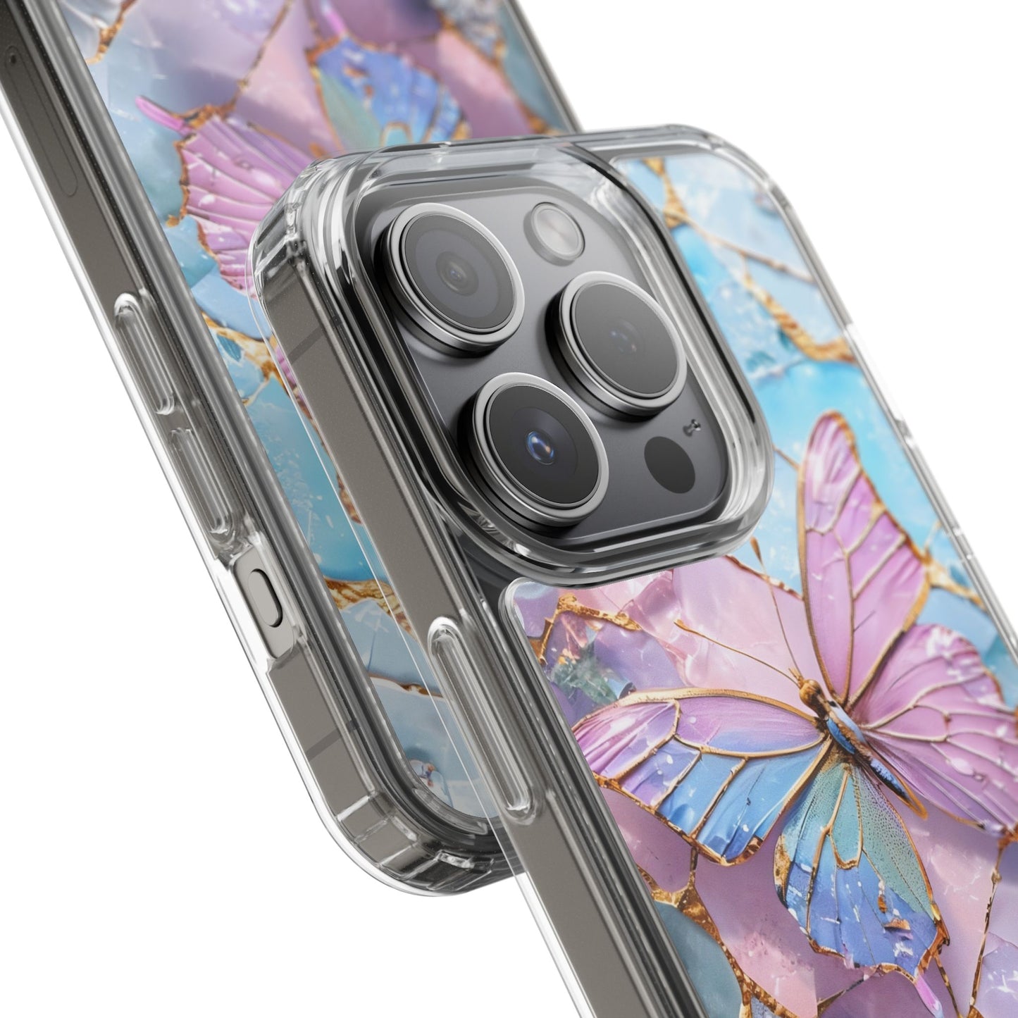 Butterfly-Stained Glass Phone Case