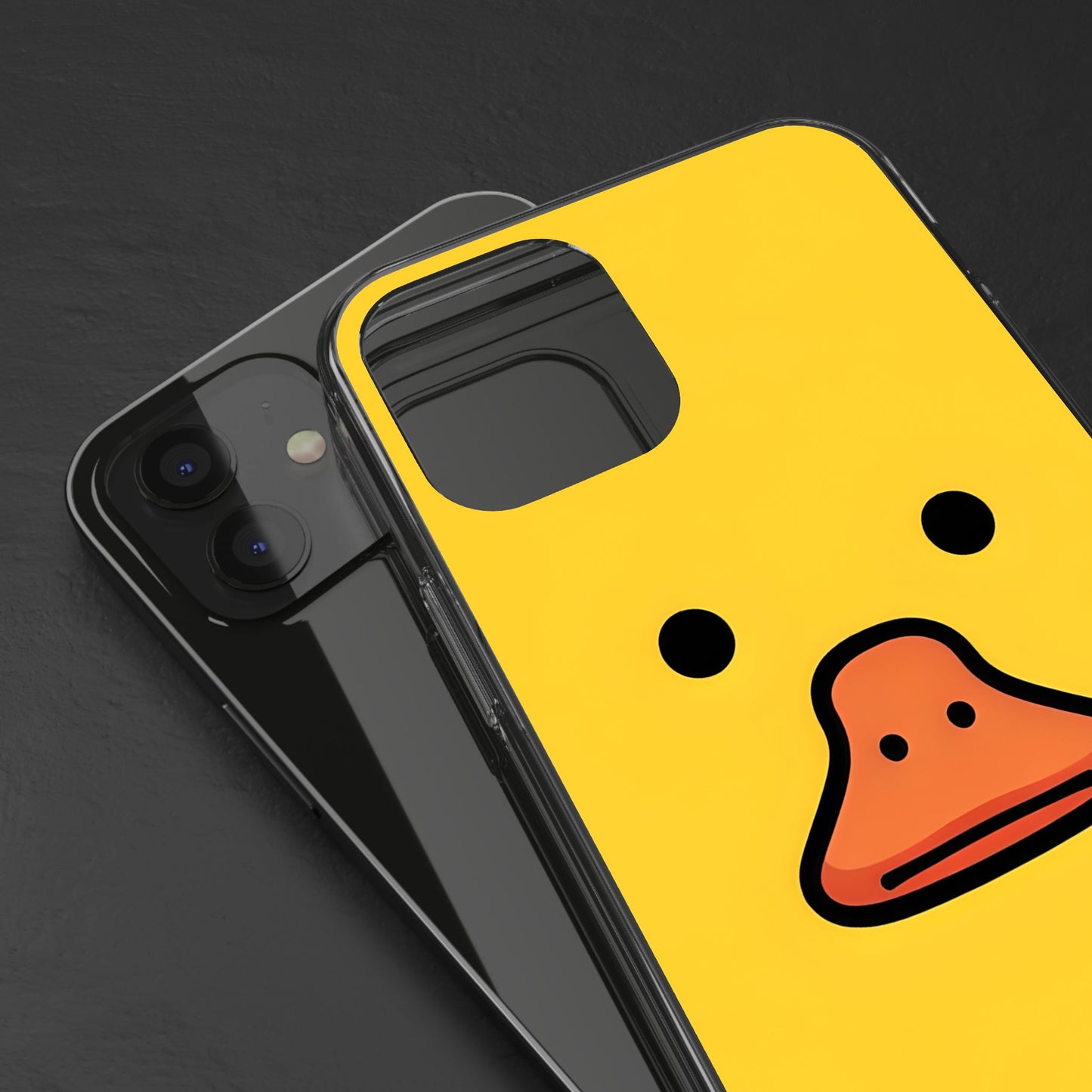 Cute Duck Phone Case – Clear Cases for Animal Lovers