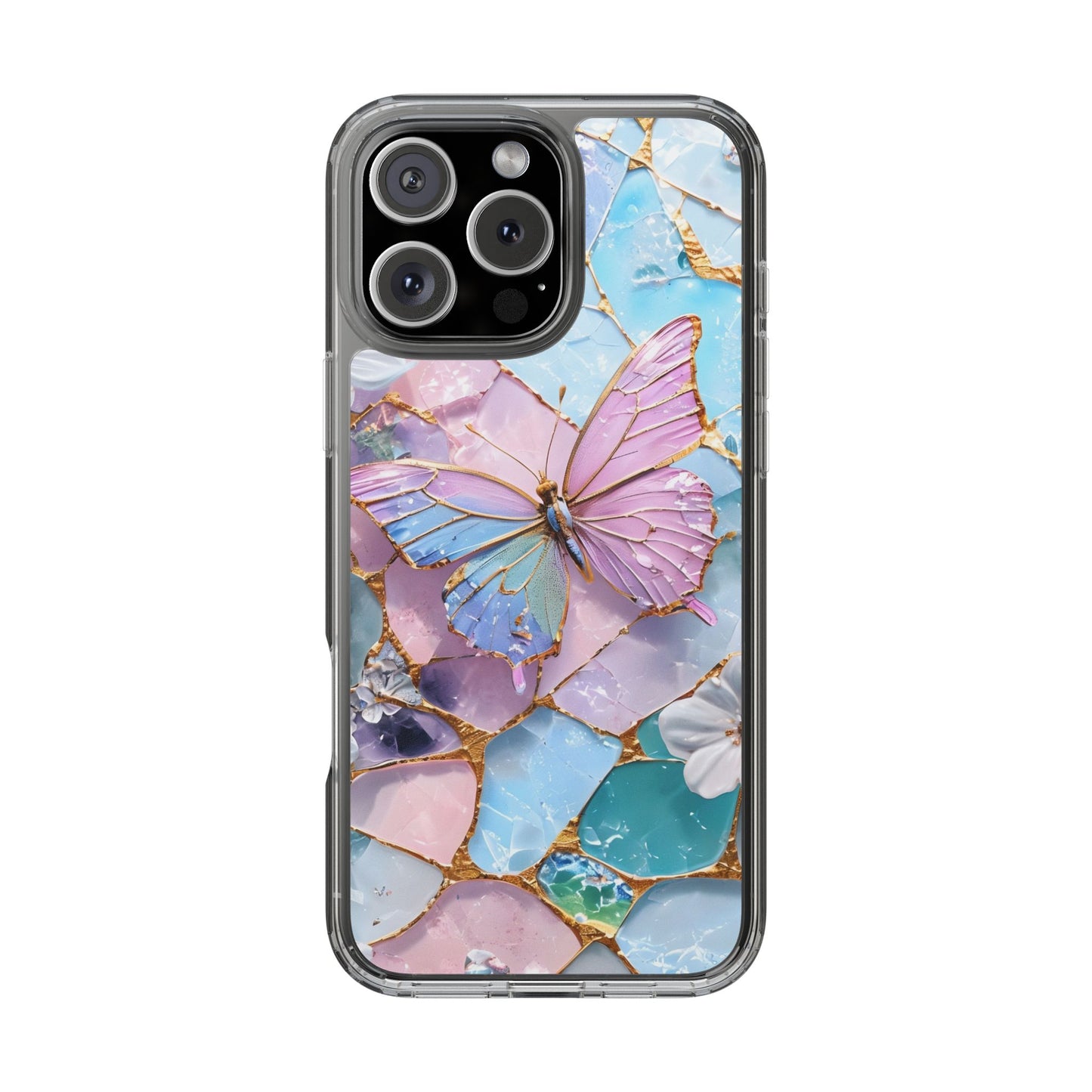 Butterfly-Stained Glass Phone Case