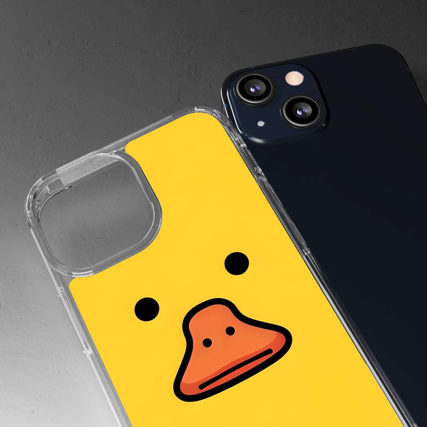 Cute Duck Phone Case – Clear Cases for Animal Lovers