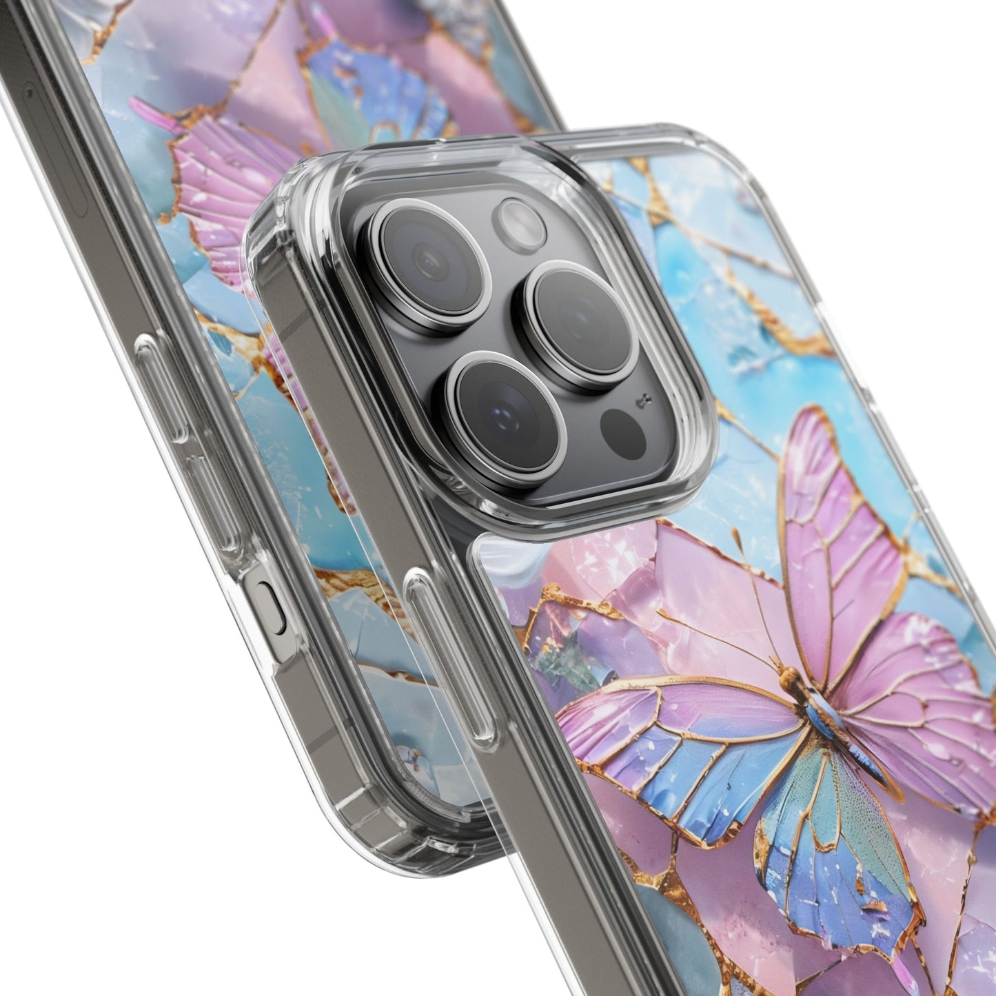 Butterfly-Stained Glass Phone Case