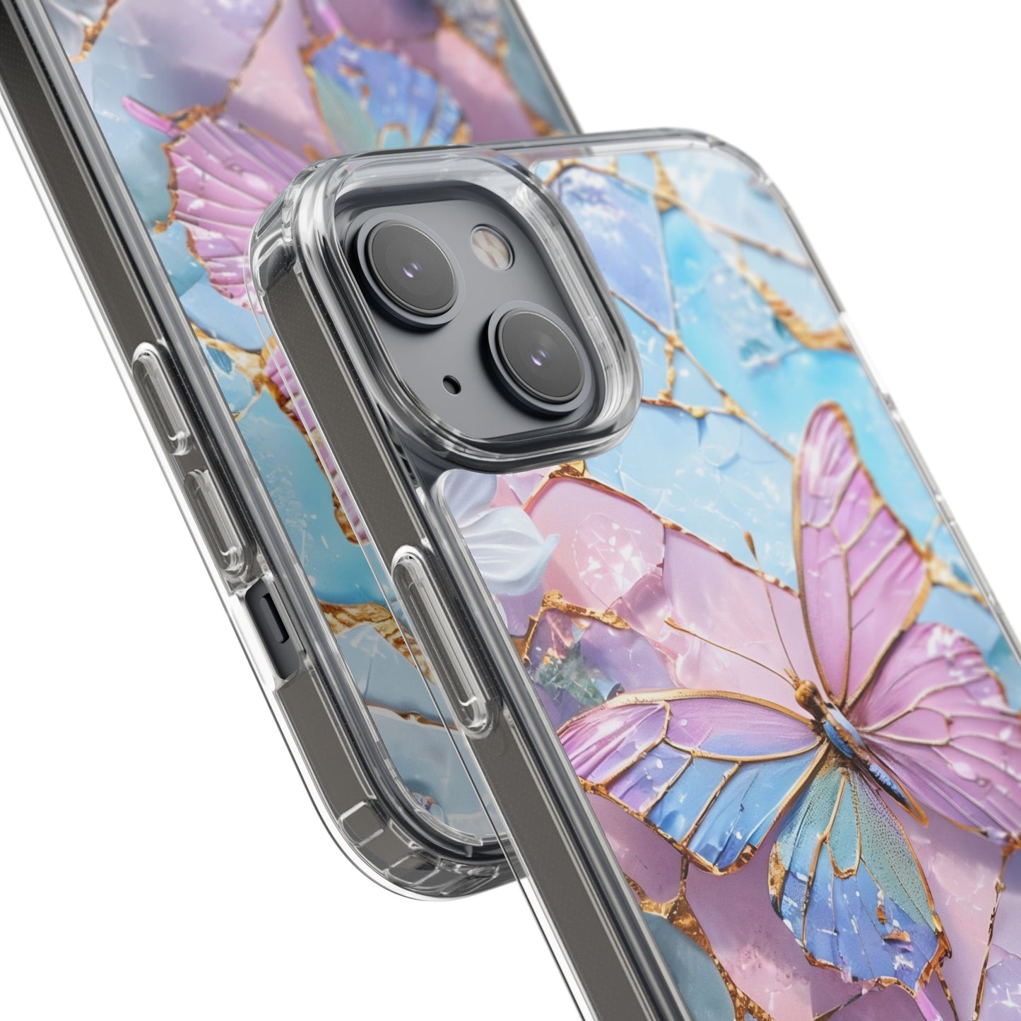 Butterfly-Stained Glass Phone Case