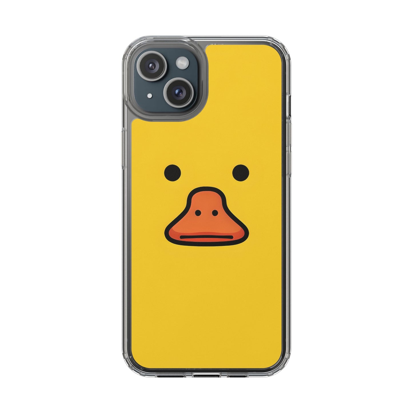Cute Duck Phone Case – Clear Cases for Animal Lovers