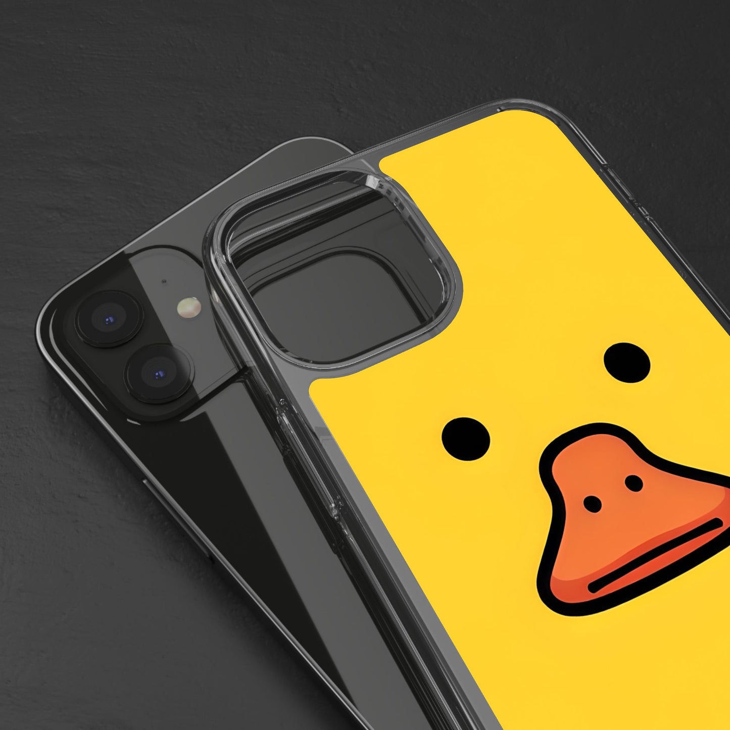 Cute Duck Phone Case – Clear Cases for Animal Lovers