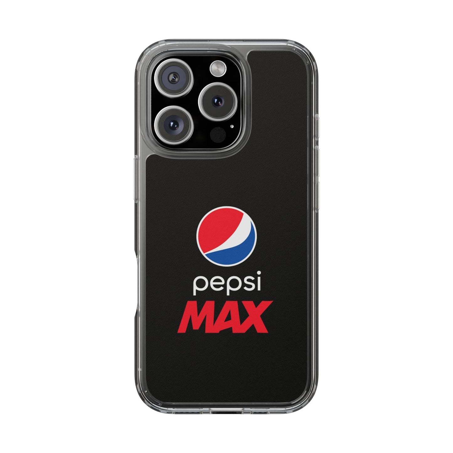 Pepsi Max Clear Phone Case - Sleek Protection for Beverage Lovers