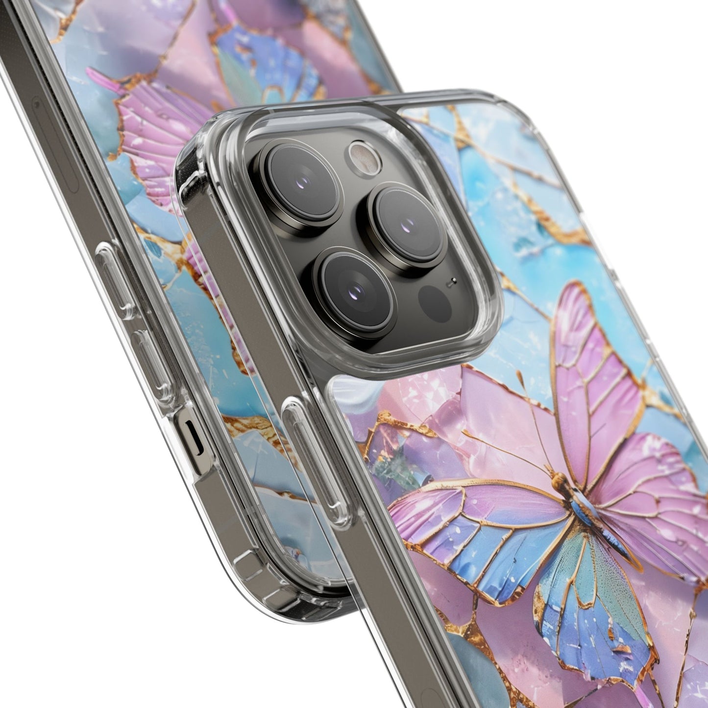 Butterfly-Stained Glass Phone Case