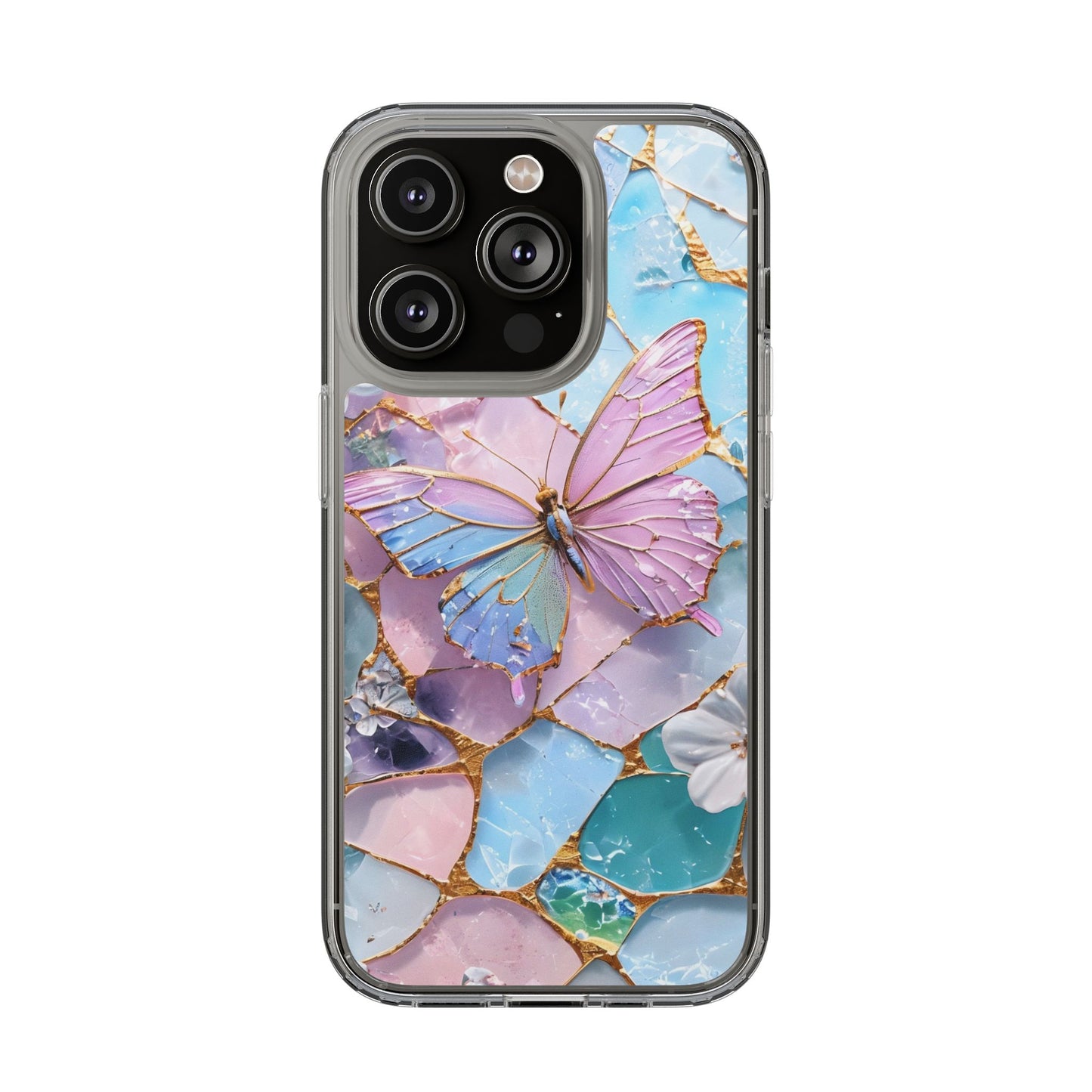 Butterfly-Stained Glass Phone Case