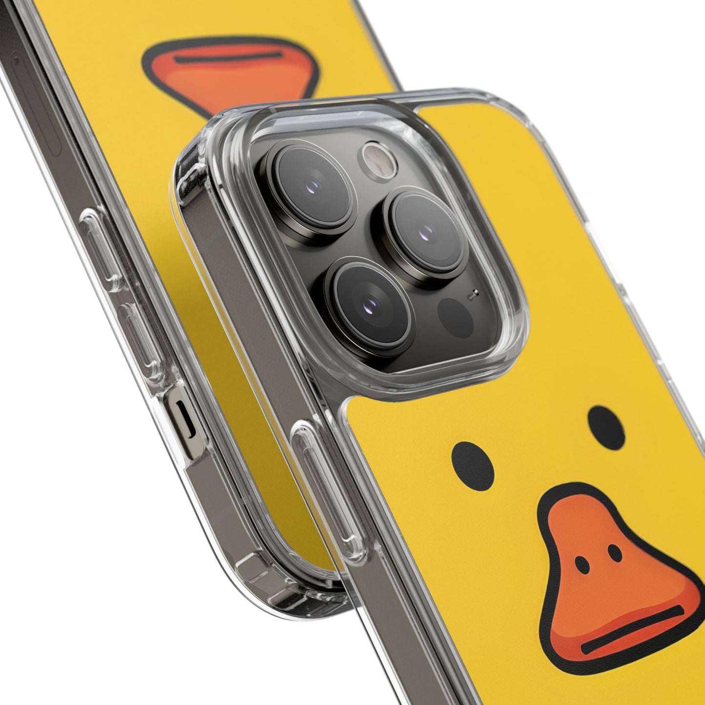 Cute Duck Phone Case – Clear Cases for Animal Lovers