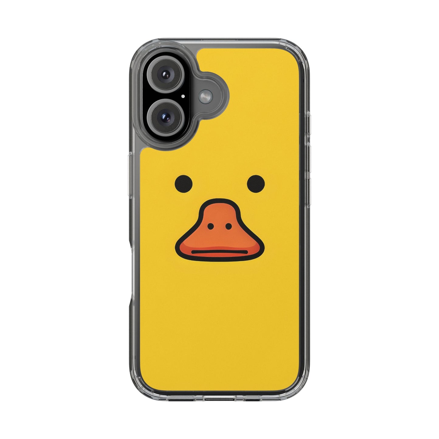Cute Duck Phone Case – Clear Cases for Animal Lovers