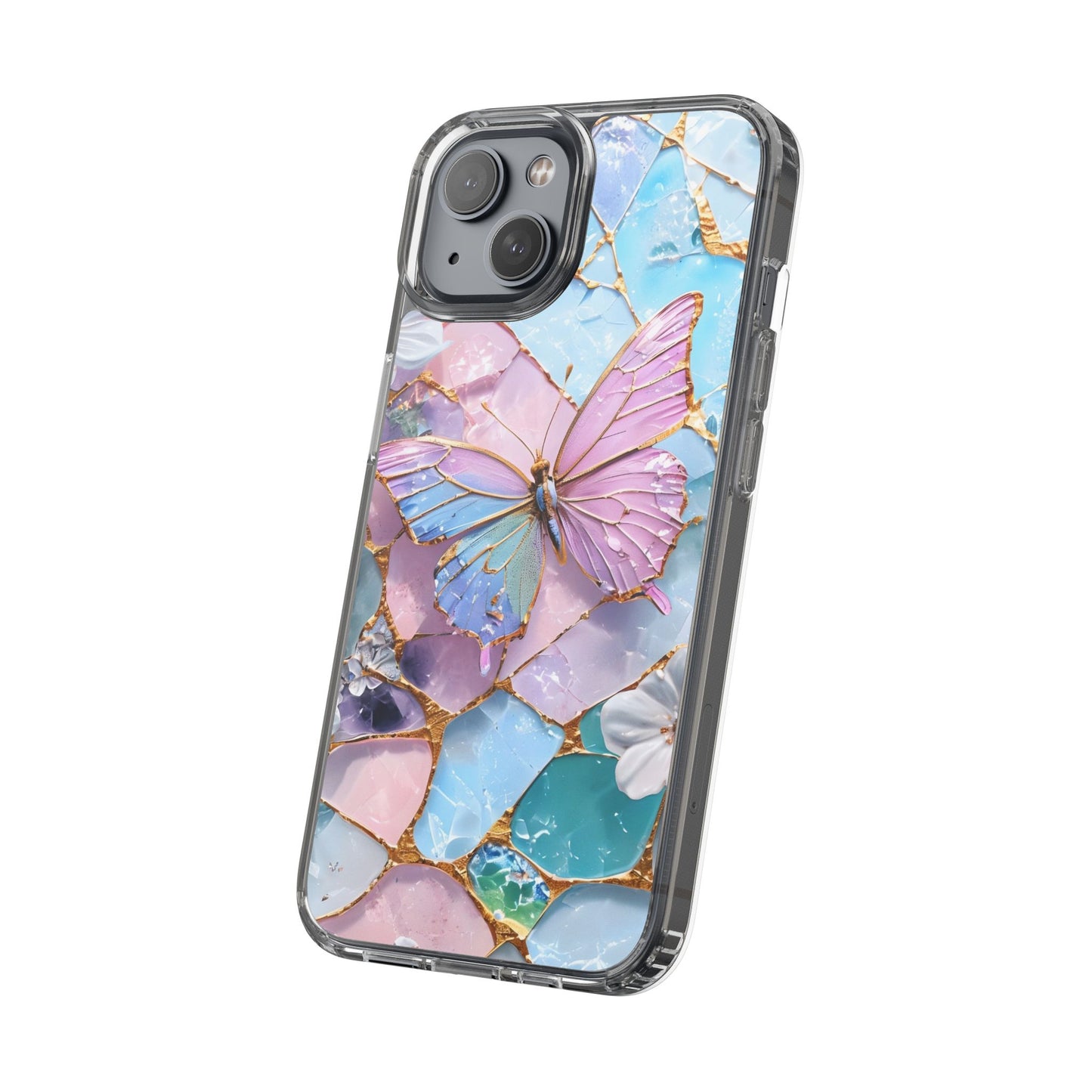 Butterfly-Stained Glass Phone Case