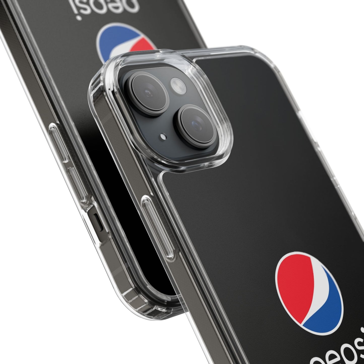Pepsi Max Clear Phone Case - Sleek Protection for Beverage Lovers