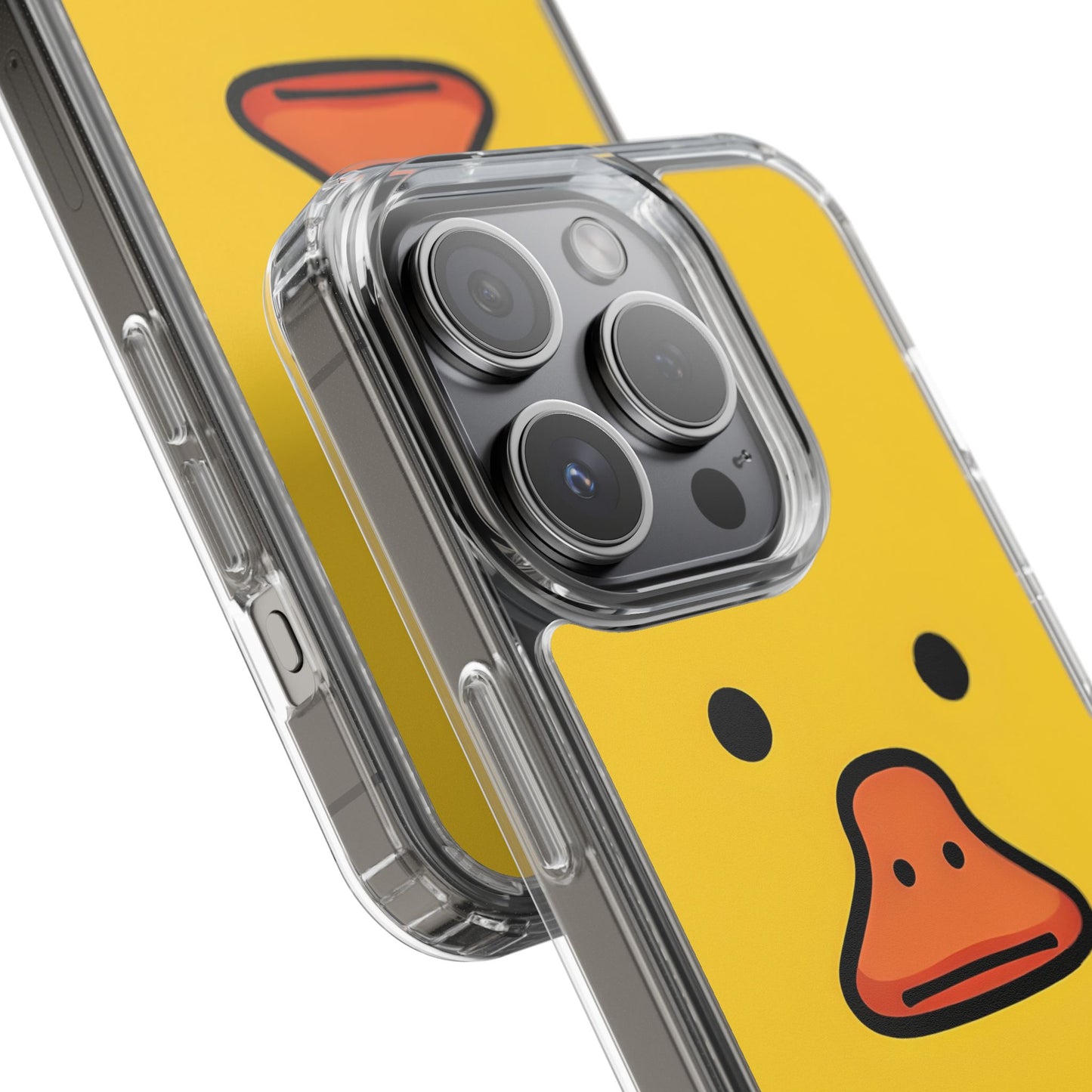 Cute Duck Phone Case – Clear Cases for Animal Lovers