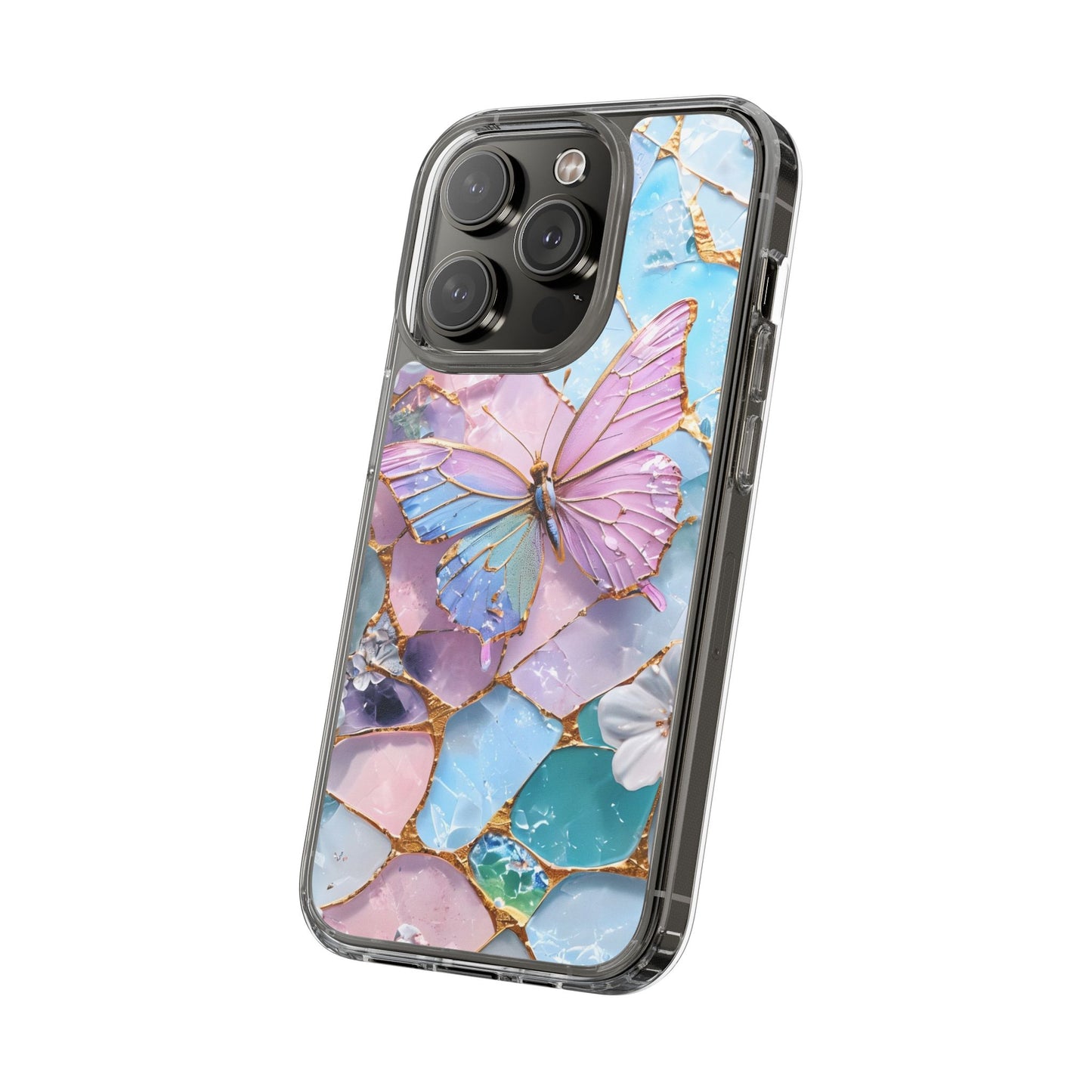 Butterfly-Stained Glass Phone Case