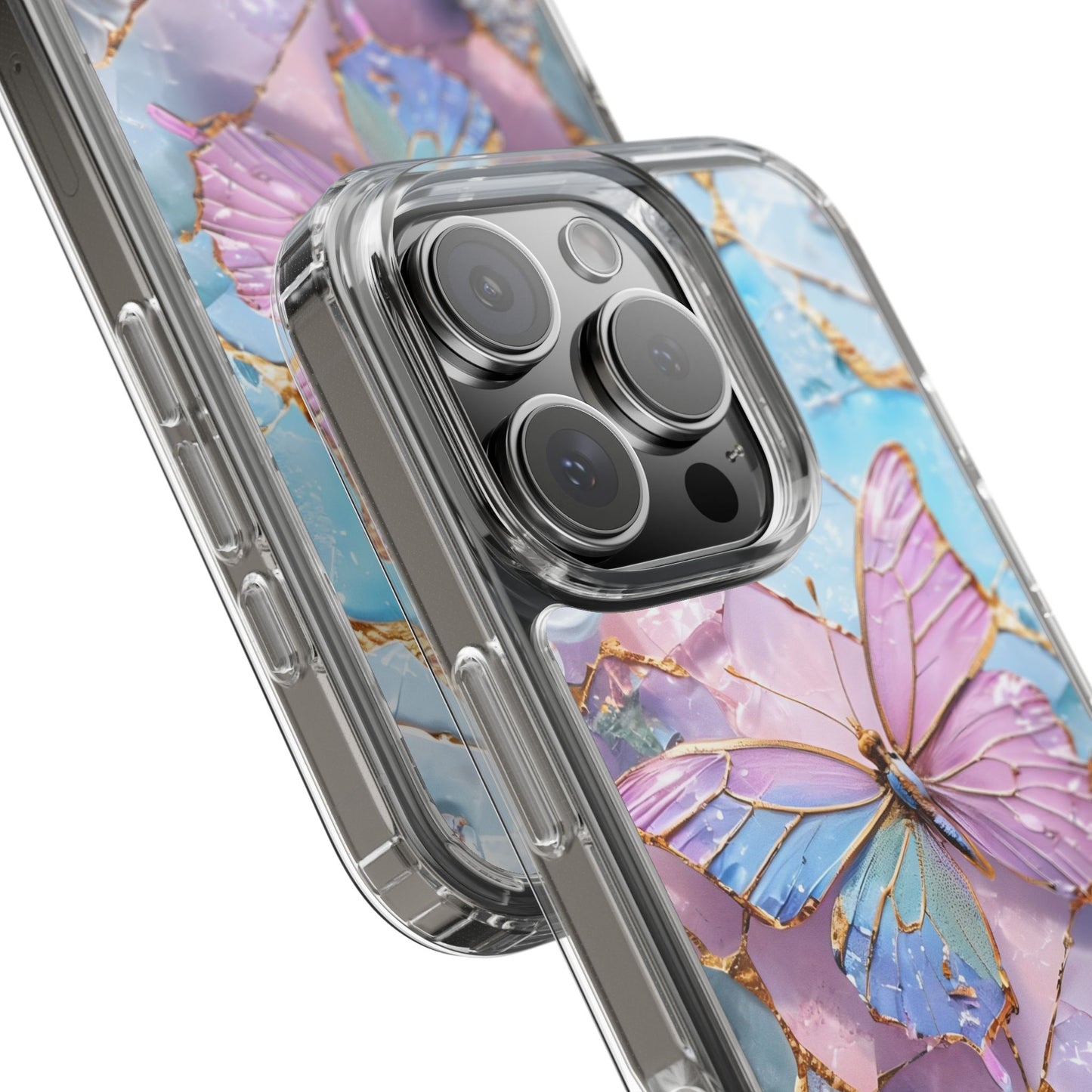 Butterfly-Stained Glass Phone Case
