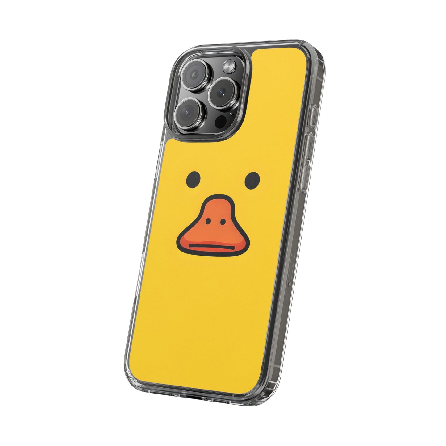 Cute Duck Phone Case – Clear Cases for Animal Lovers