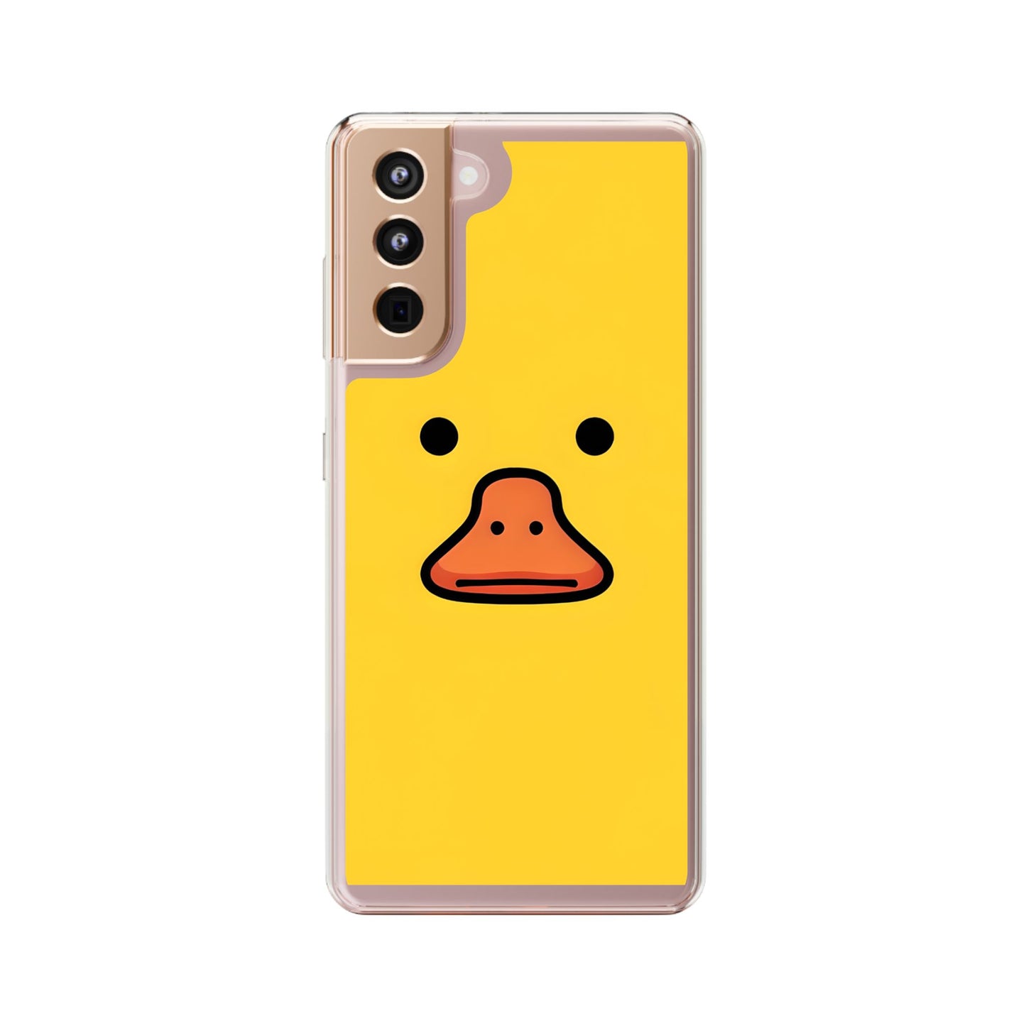 Cute Duck Phone Case – Clear Cases for Animal Lovers