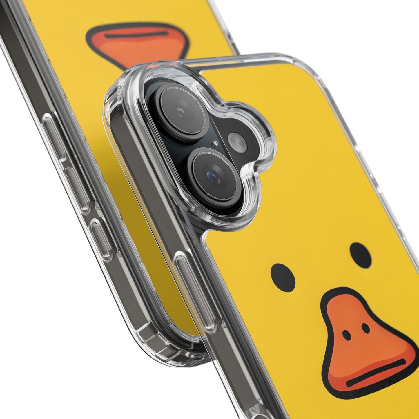 Cute Duck Phone Case – Clear Cases for Animal Lovers